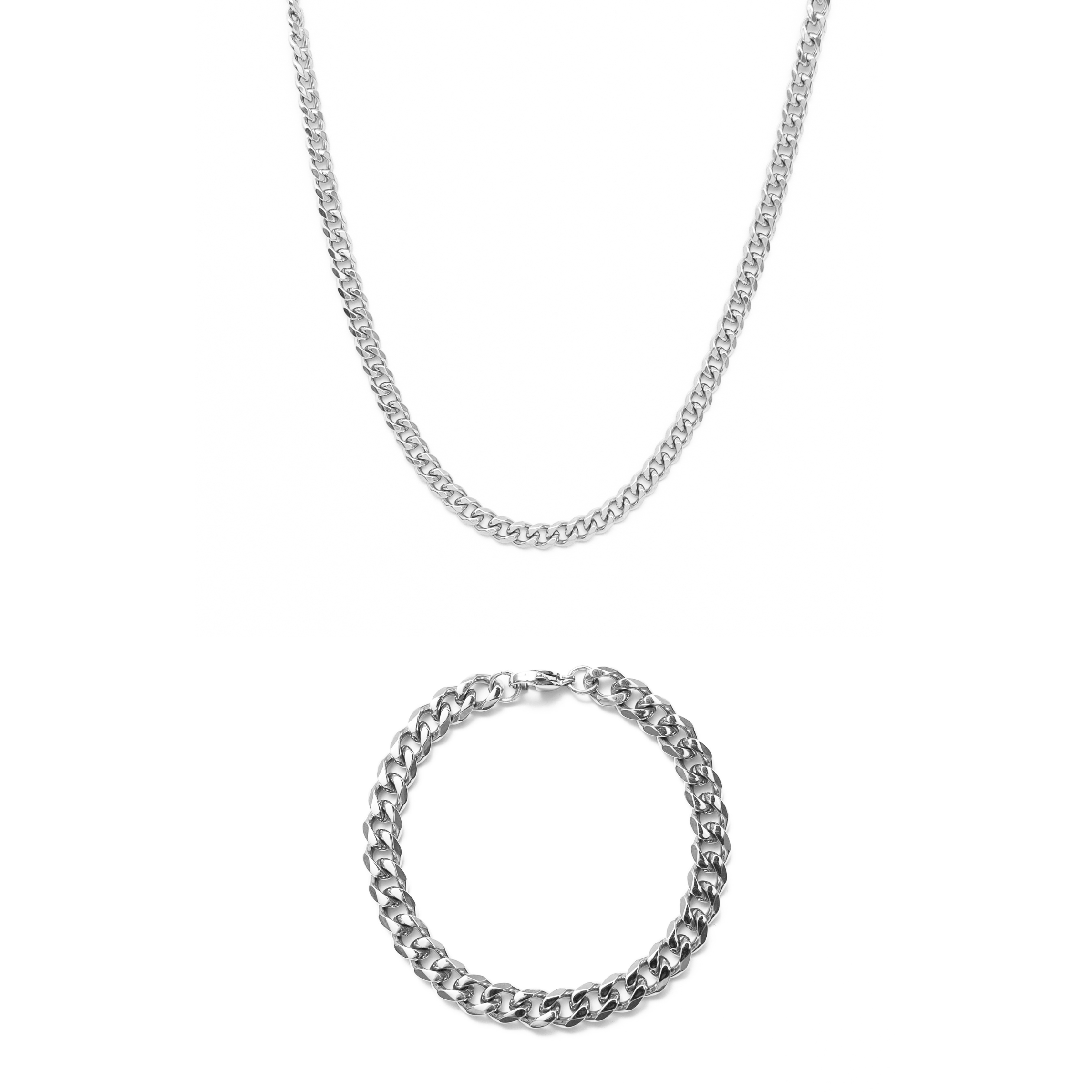 Cuban Set (Silver) 7mm