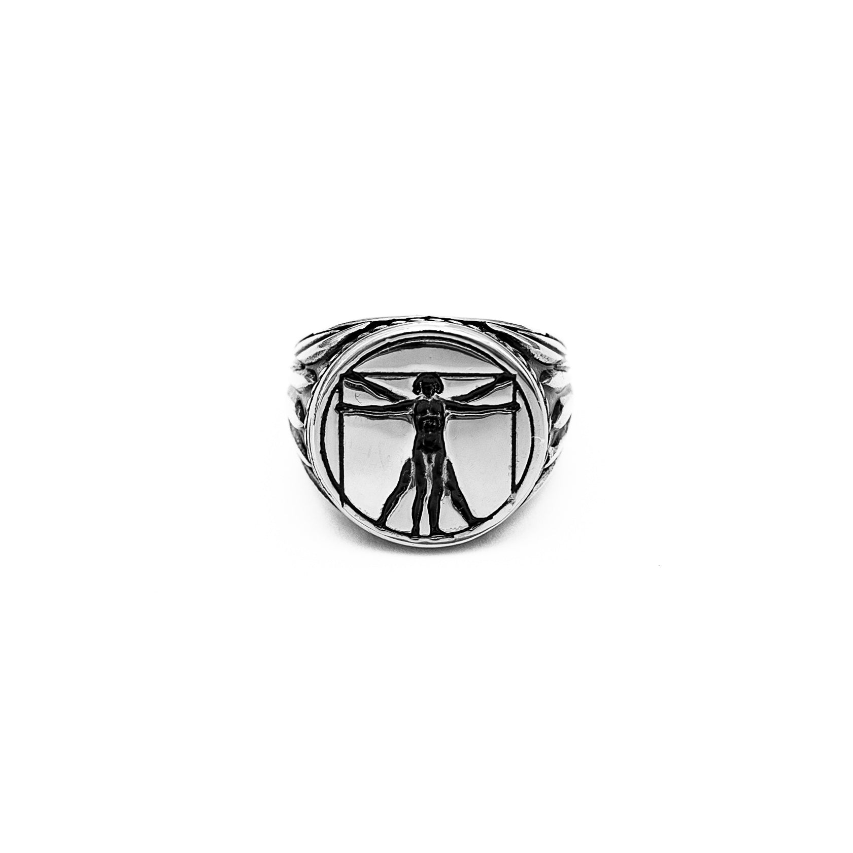 Vitruvian Signet Ring (Silver)