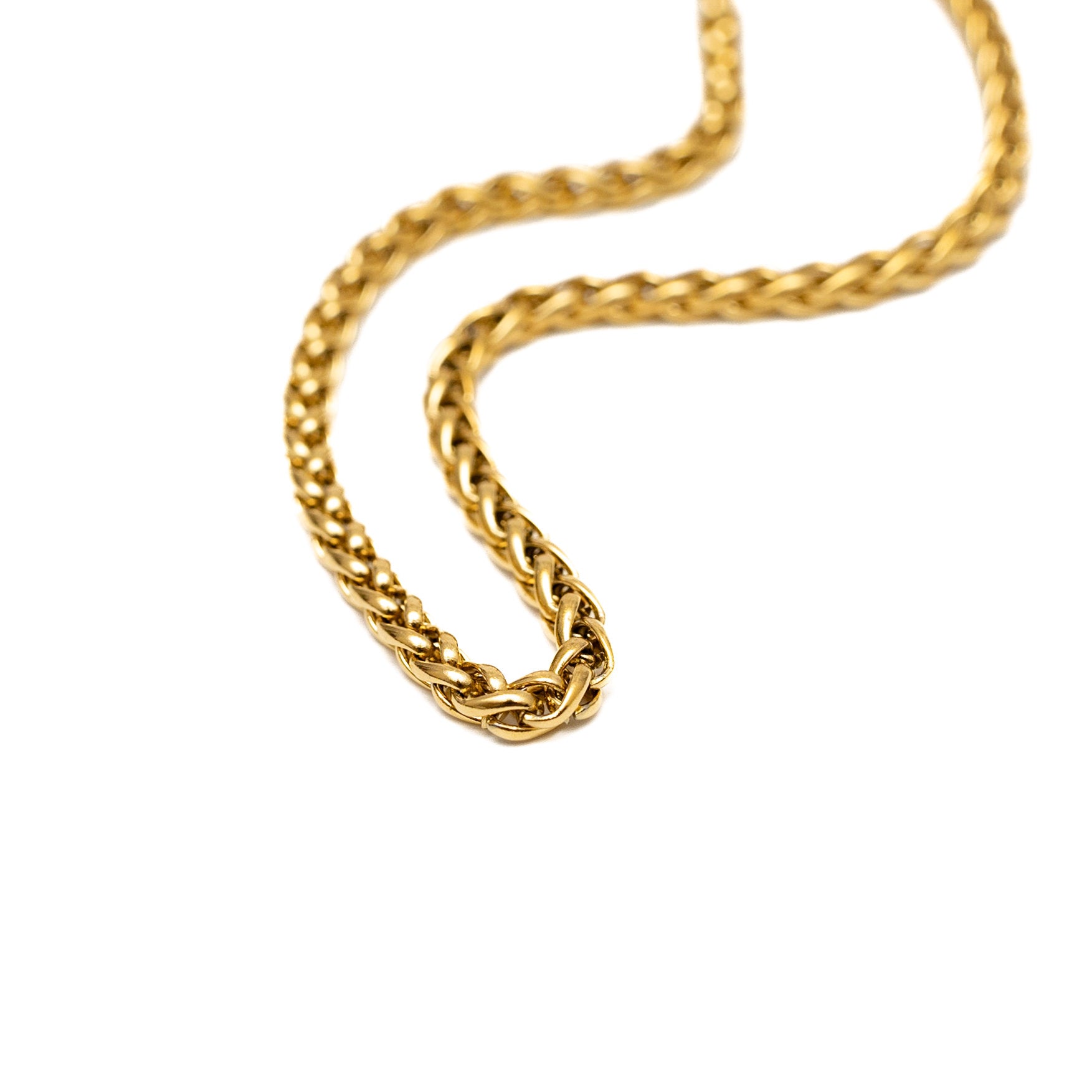 Wheat Bracelet (Gold) 3mm