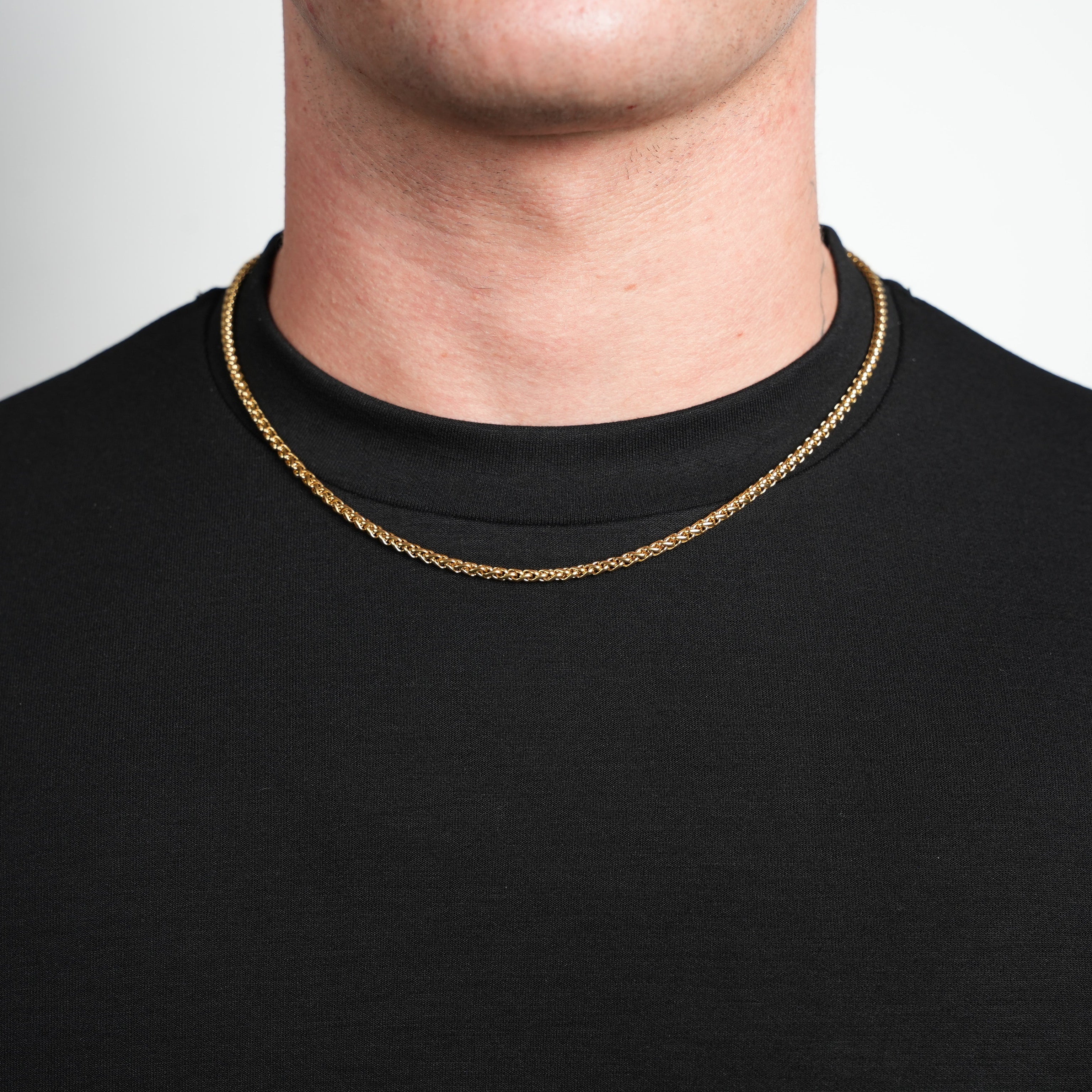 Wheat Chain (Gold) 3mm