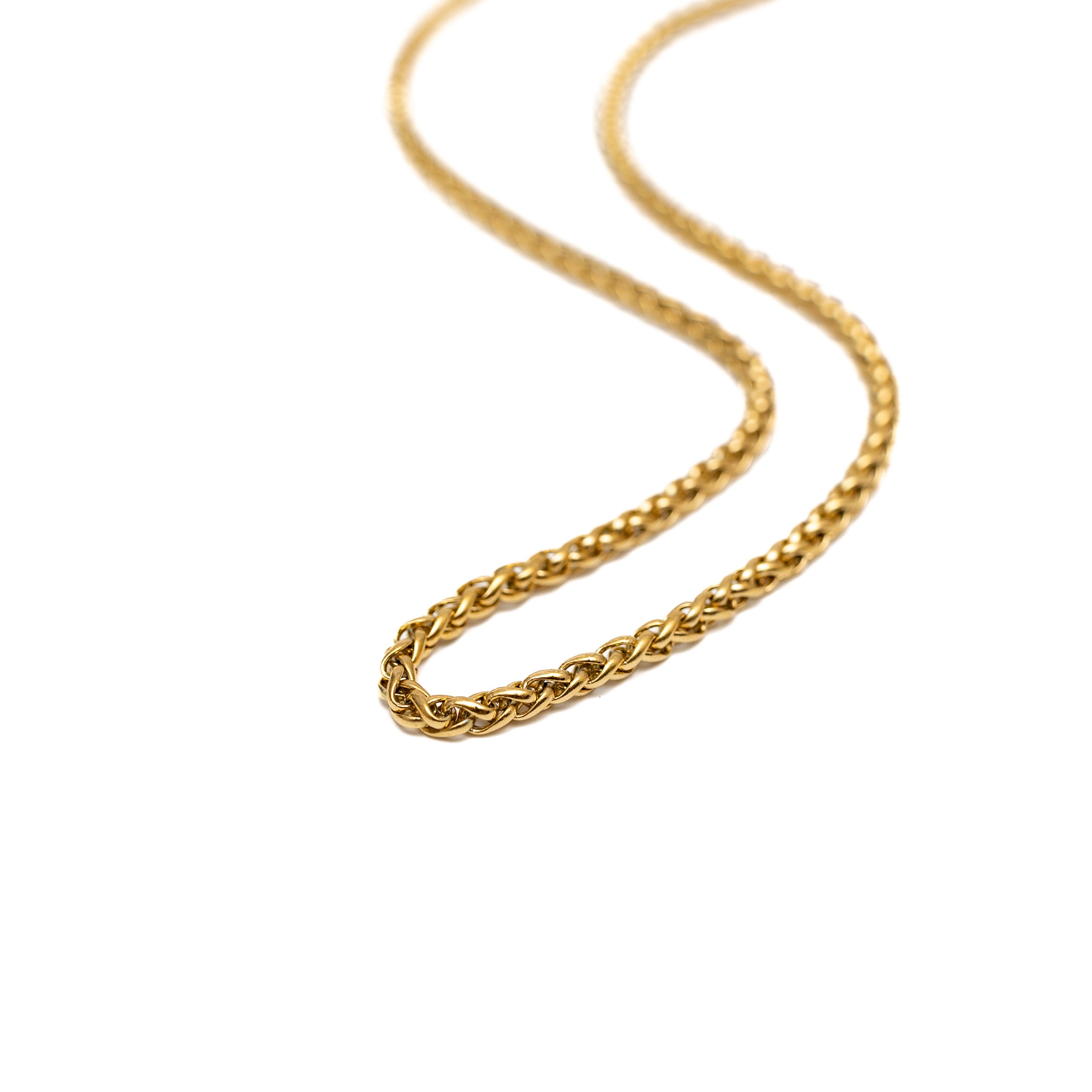 Wheat Chain (Gold) 3mm