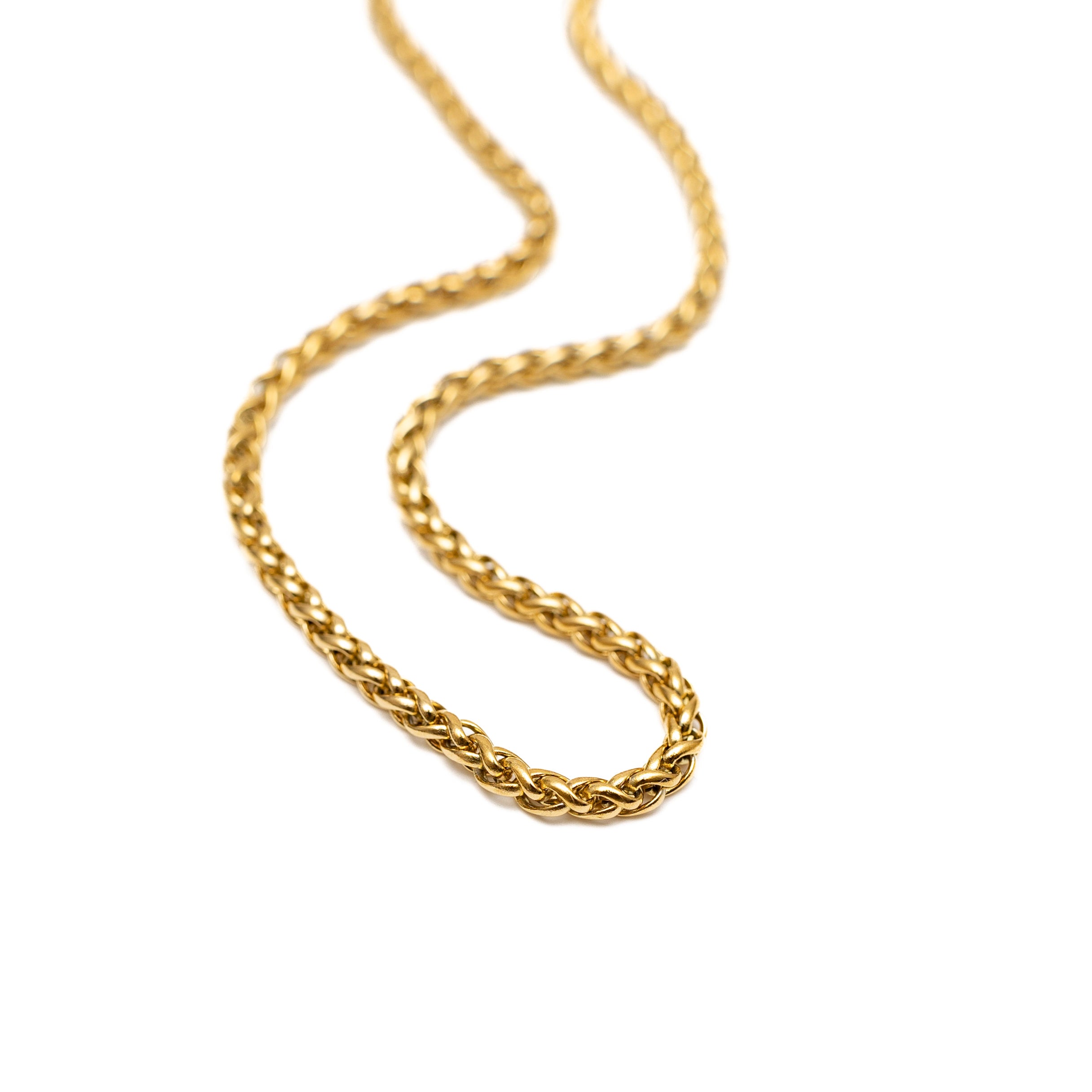 Wheat Chain (Gold) 3mm