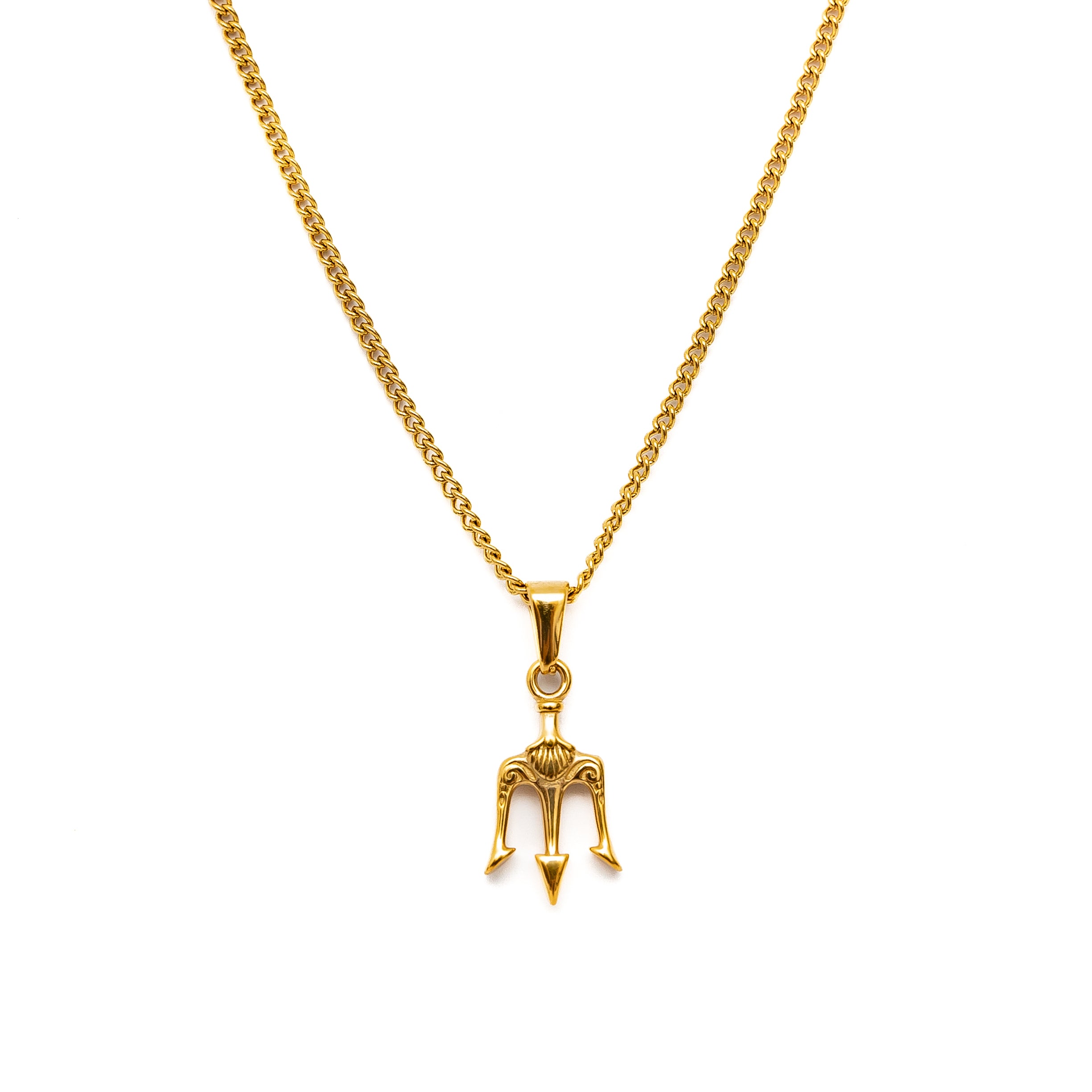 Trident Pendant (Gold)