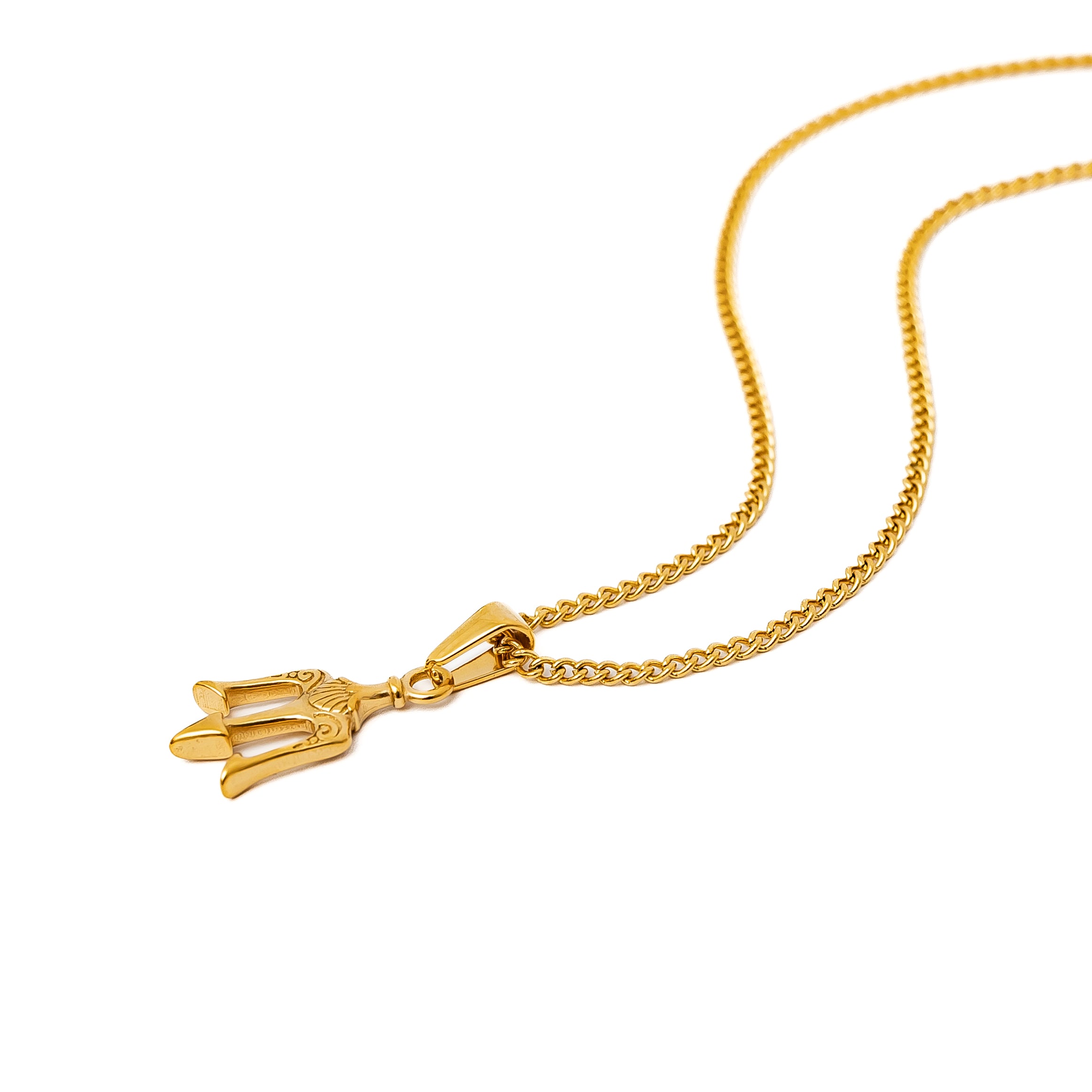 Trident Pendant (Gold)