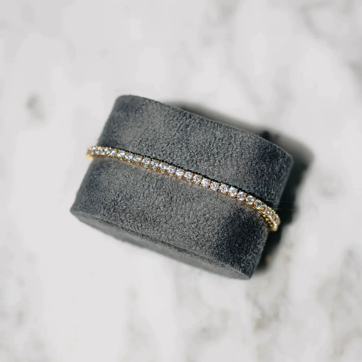 Tennis Bracelet (Gold) 3mm