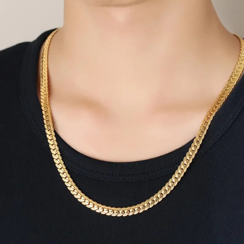 Cuban Link Chain (Gold)