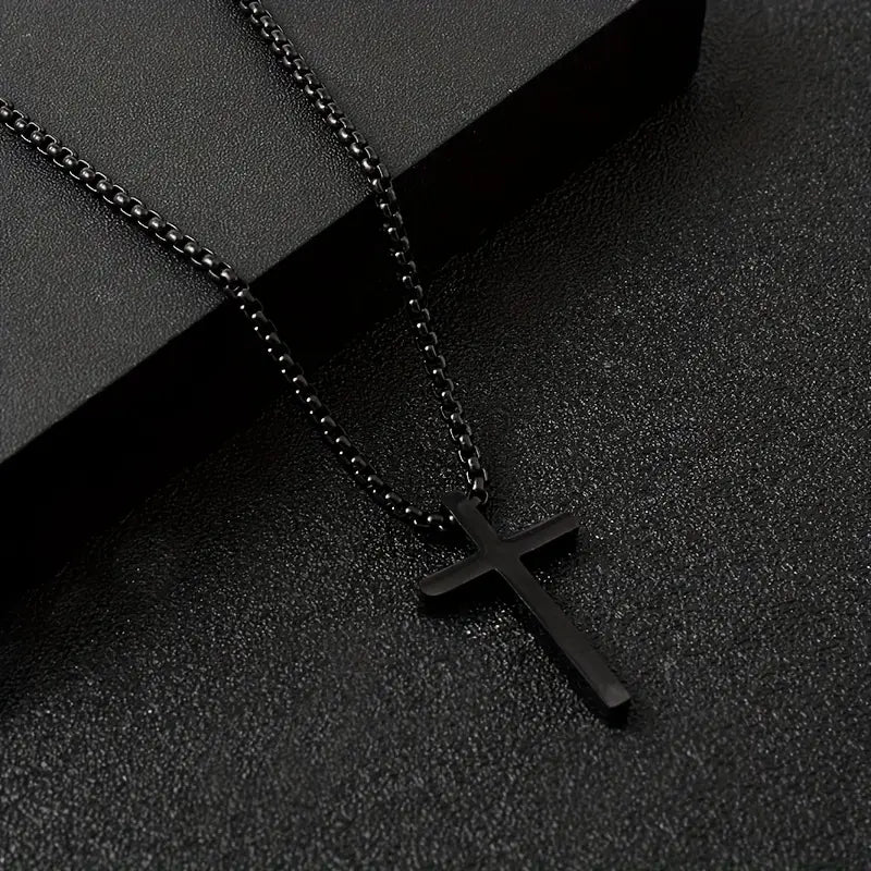 Cross Pendant (Black)