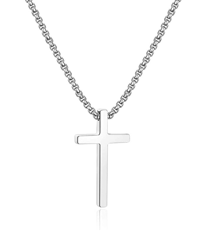 Premium Cross Pendant (Silver)