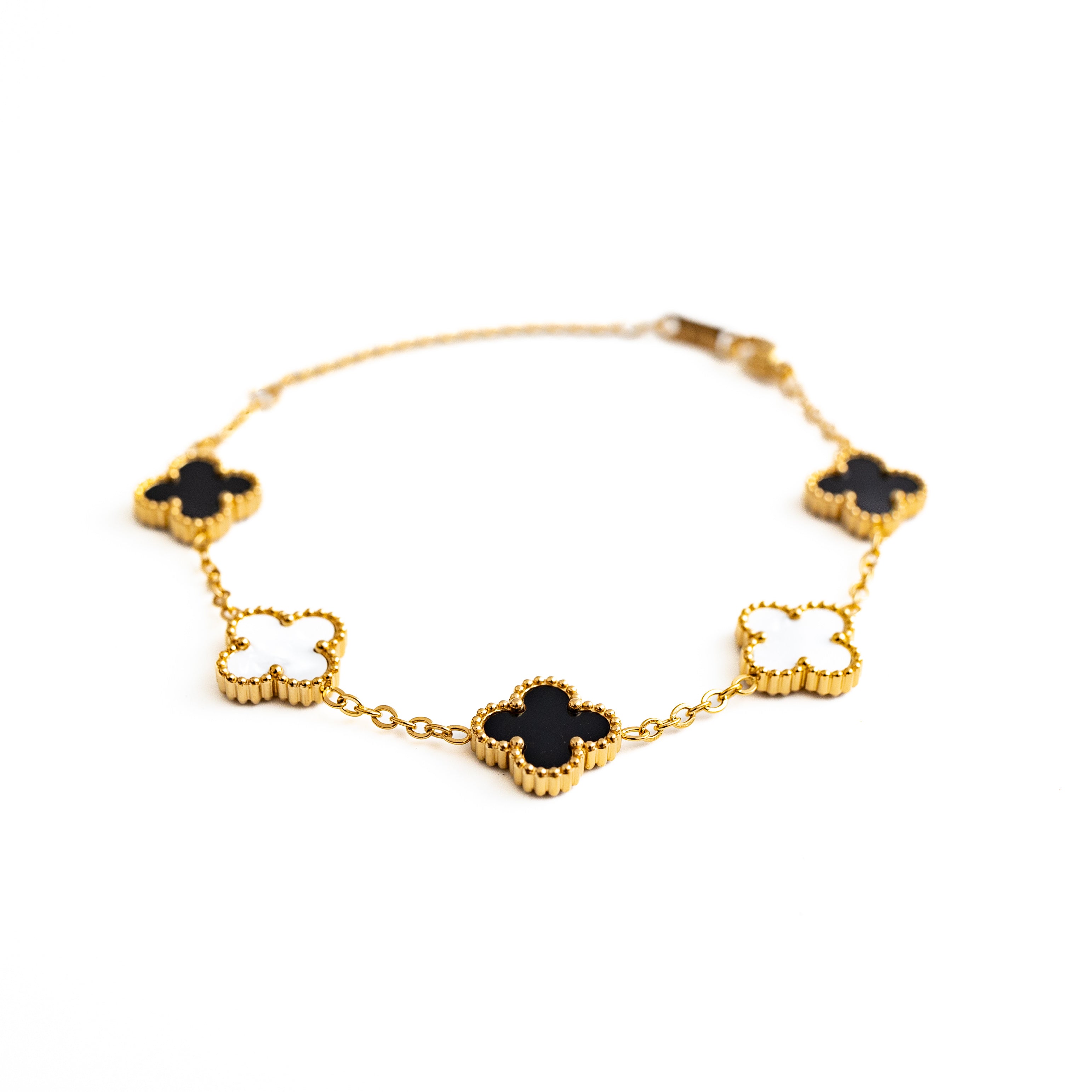 Clover Bracelet (Gold/Mono)