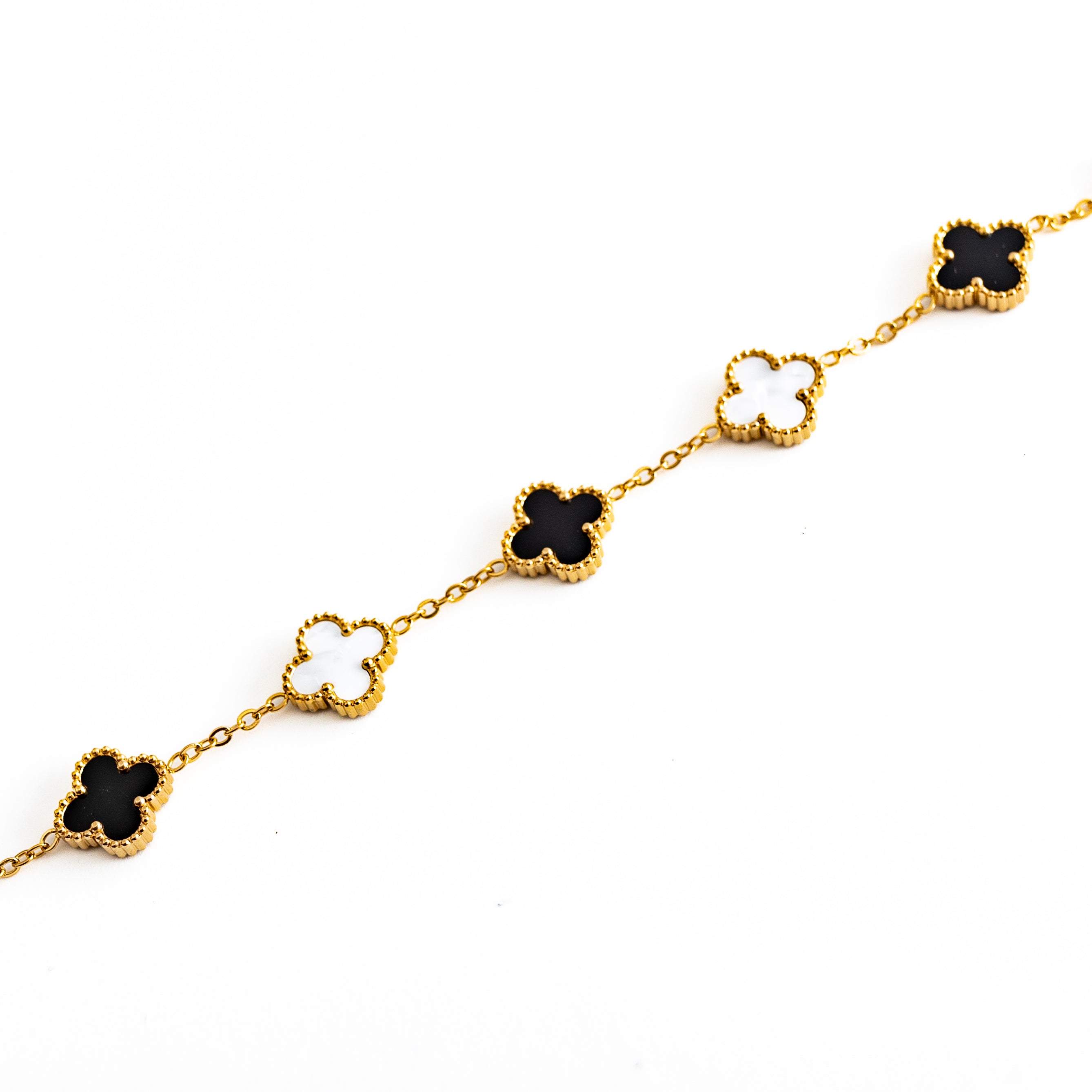 Clover Bracelet (Gold/Mono)