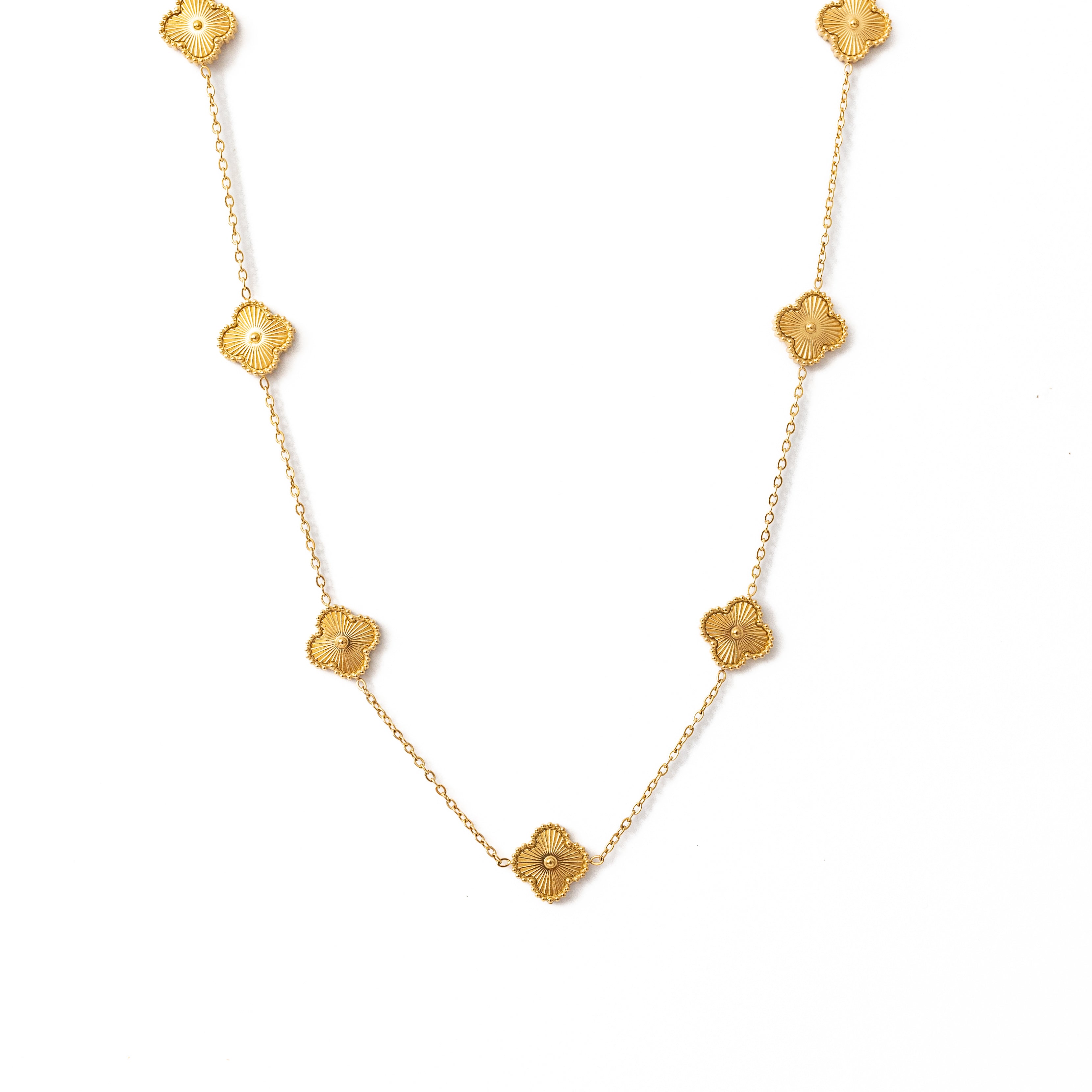 Clover Necklace (Gold)