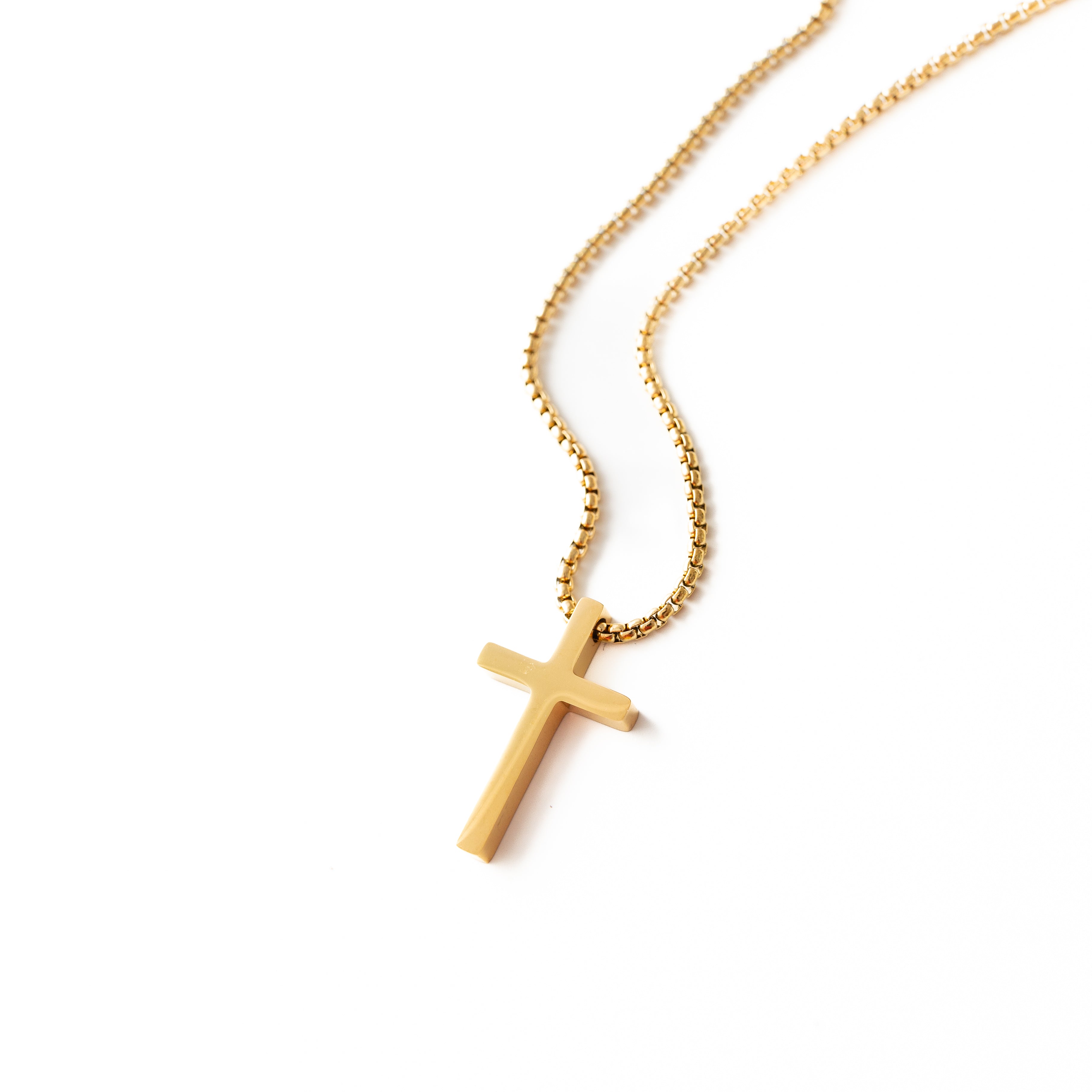 Premium Cross Pendant (Gold)