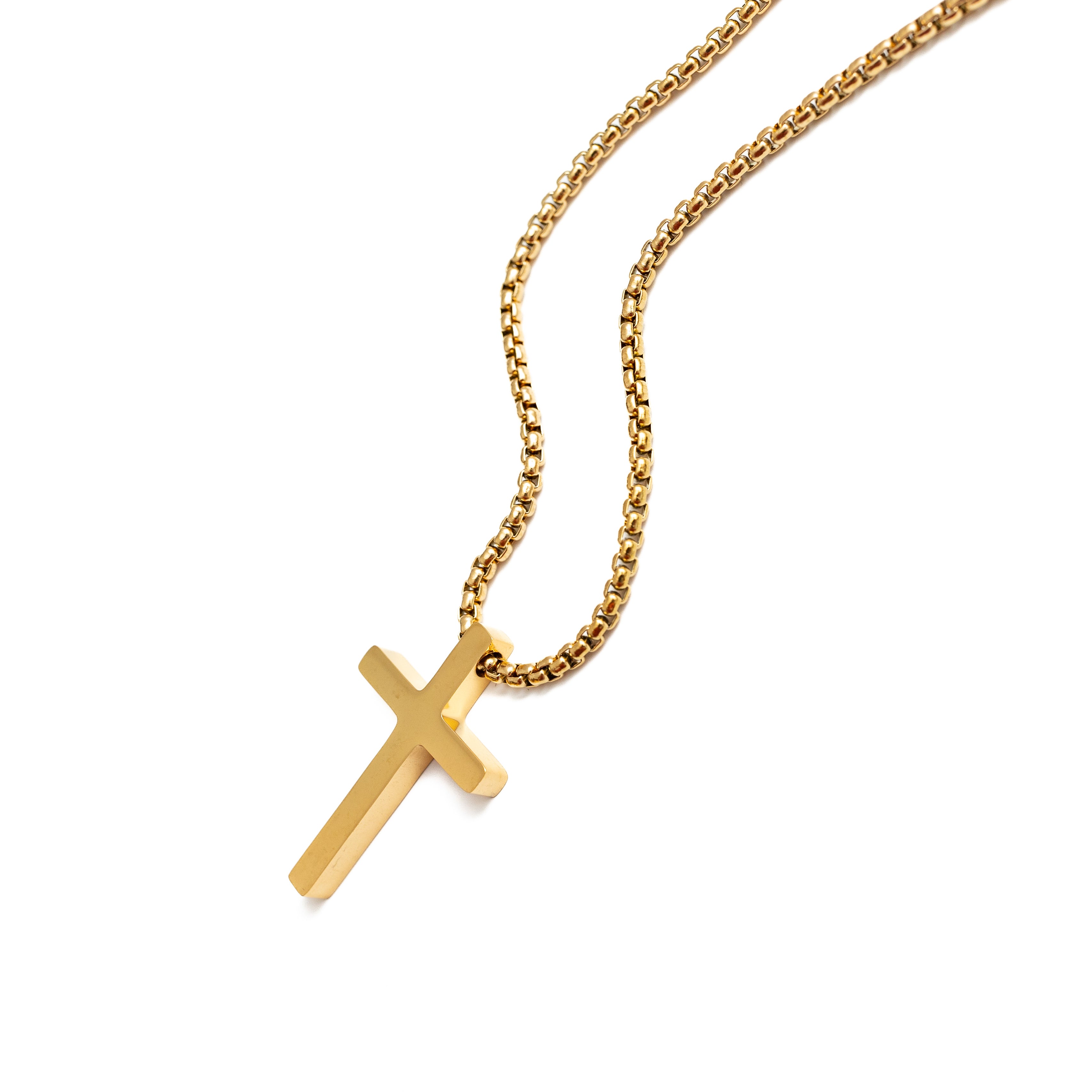 Premium Cross Pendant (Gold)