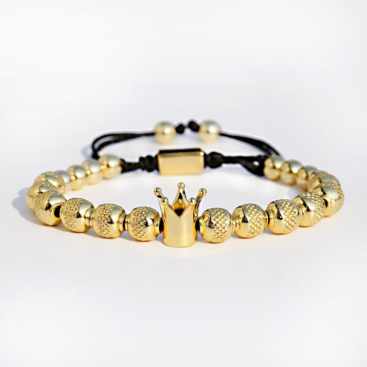 Crown Rope Bracelet (Gold)