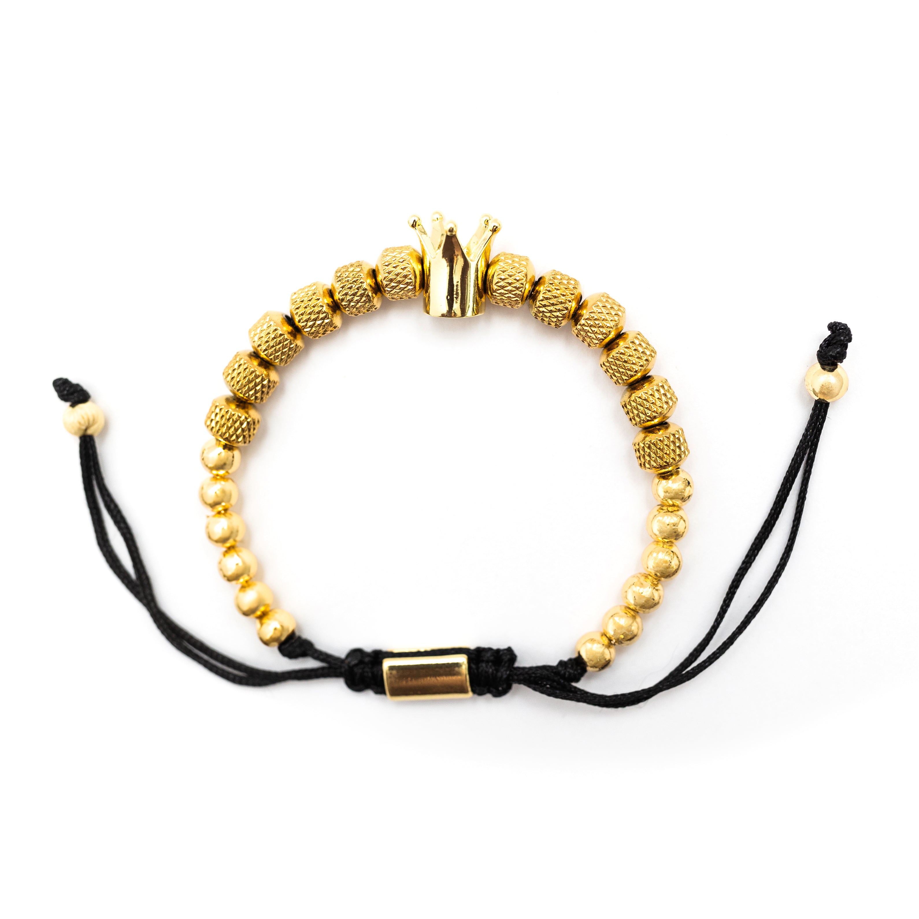 Crown Rope Bracelet (Gold)