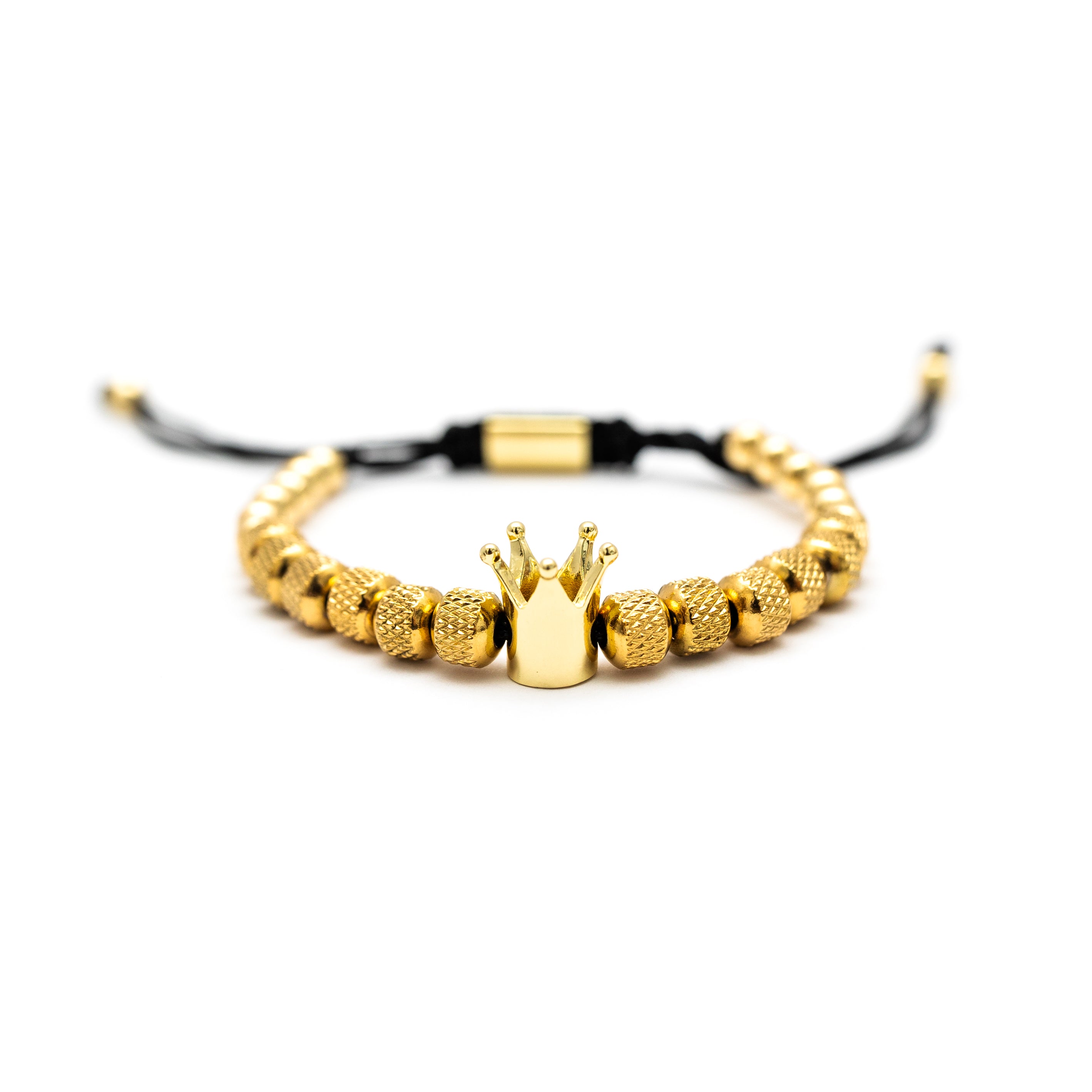 Crown Rope Bracelet (Gold)