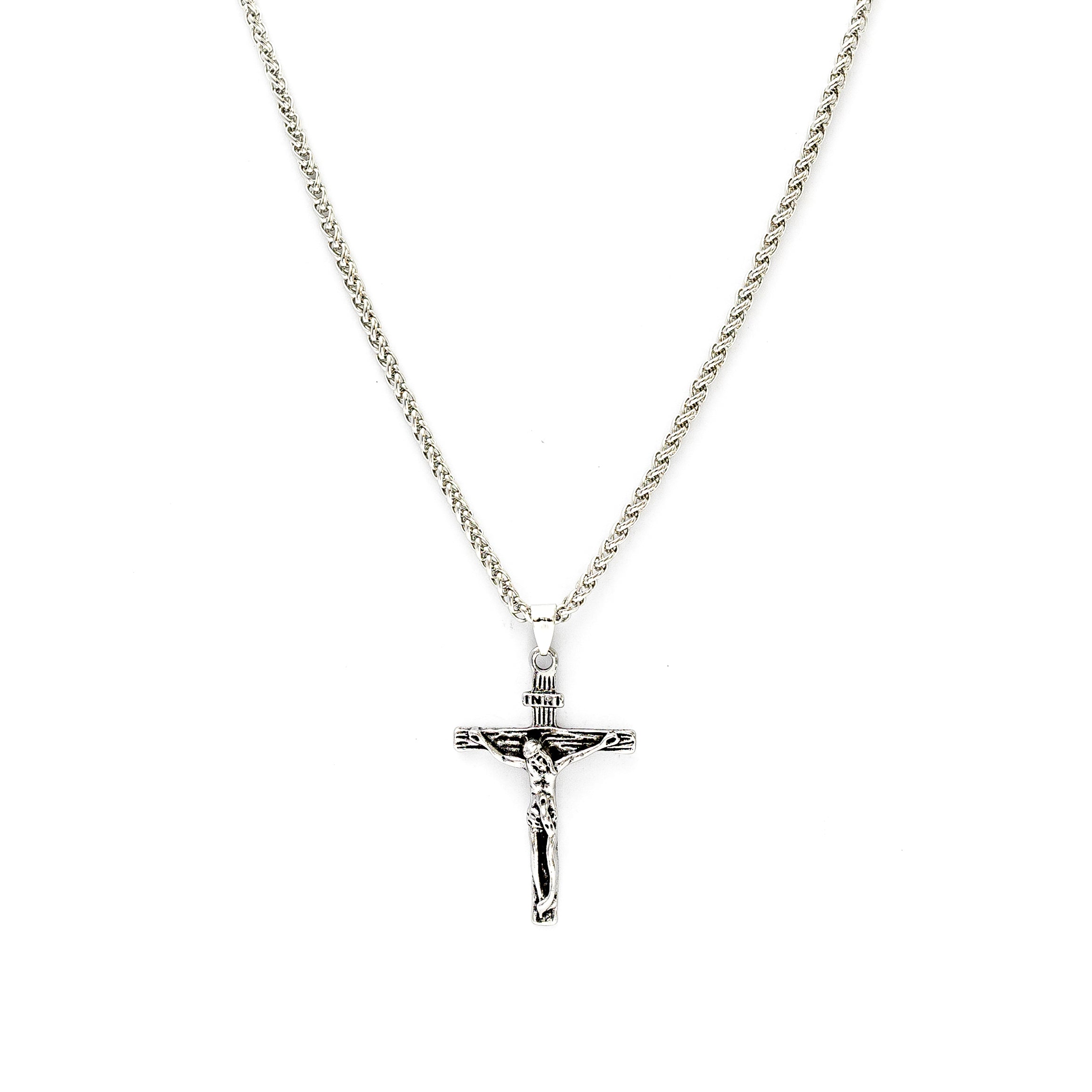 Crucifix Gift Set (Silver)