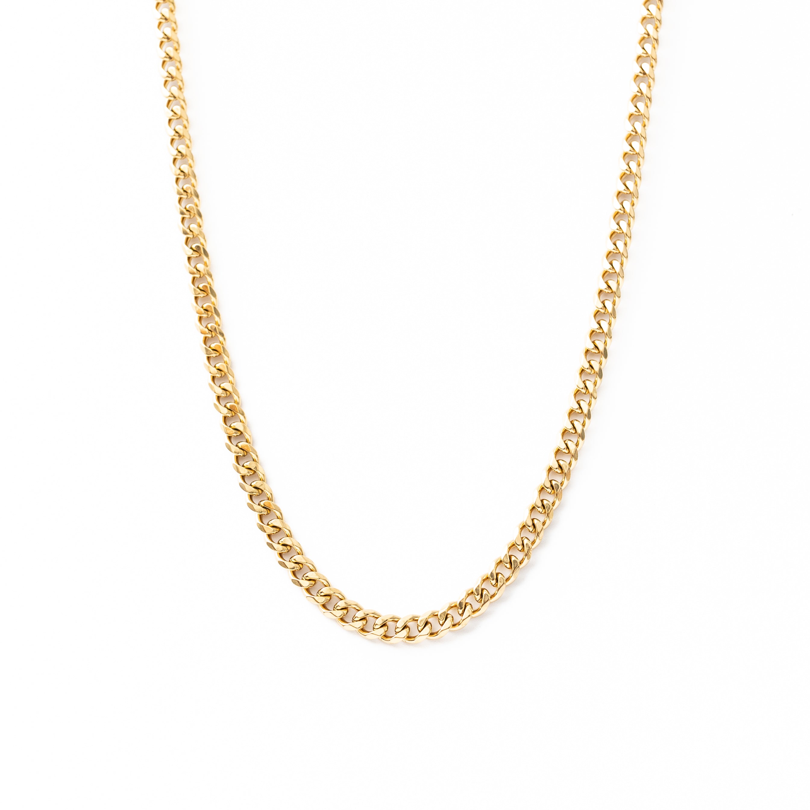 7mm Cuban Chain (Gold)