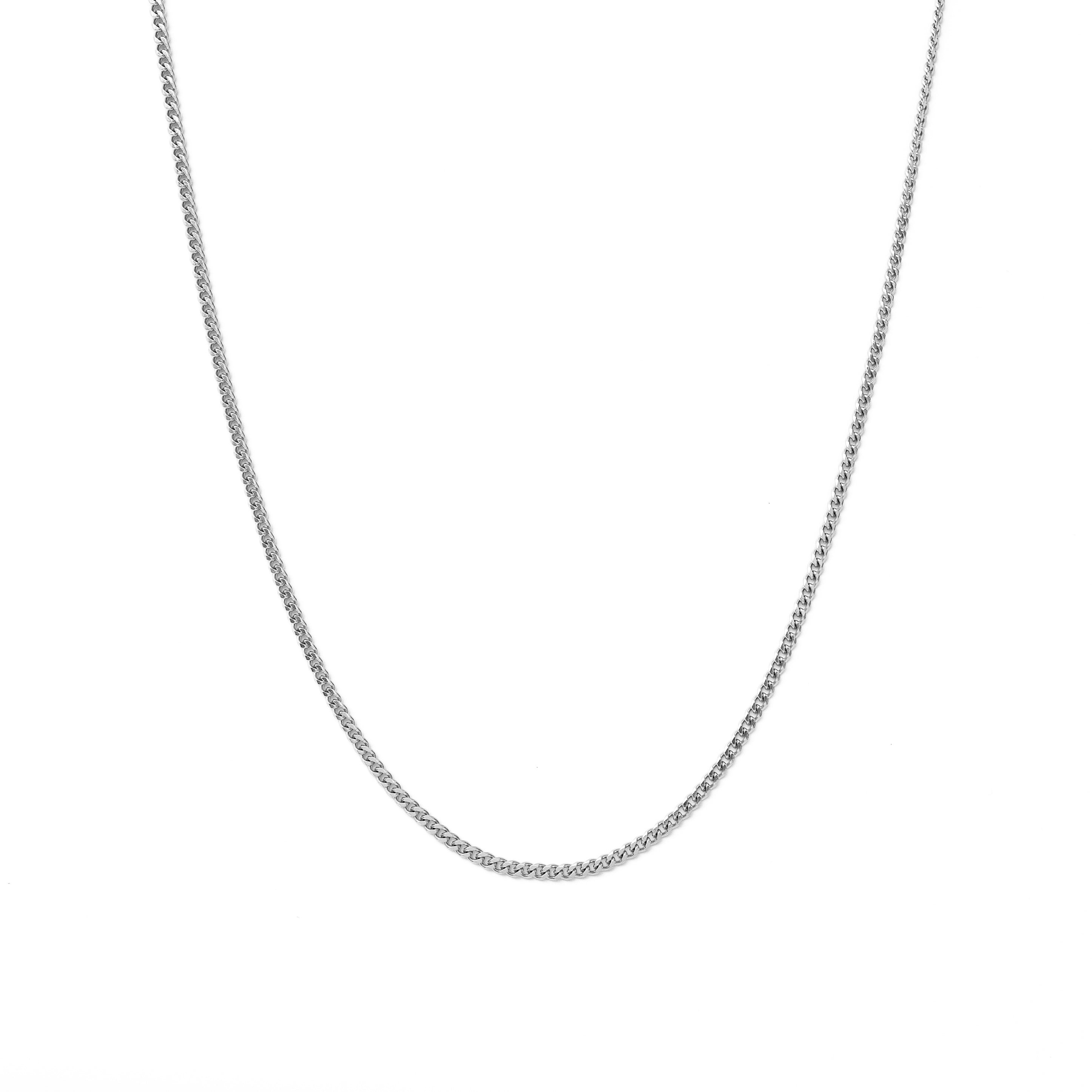 3mm Cuban Chain (Silver)