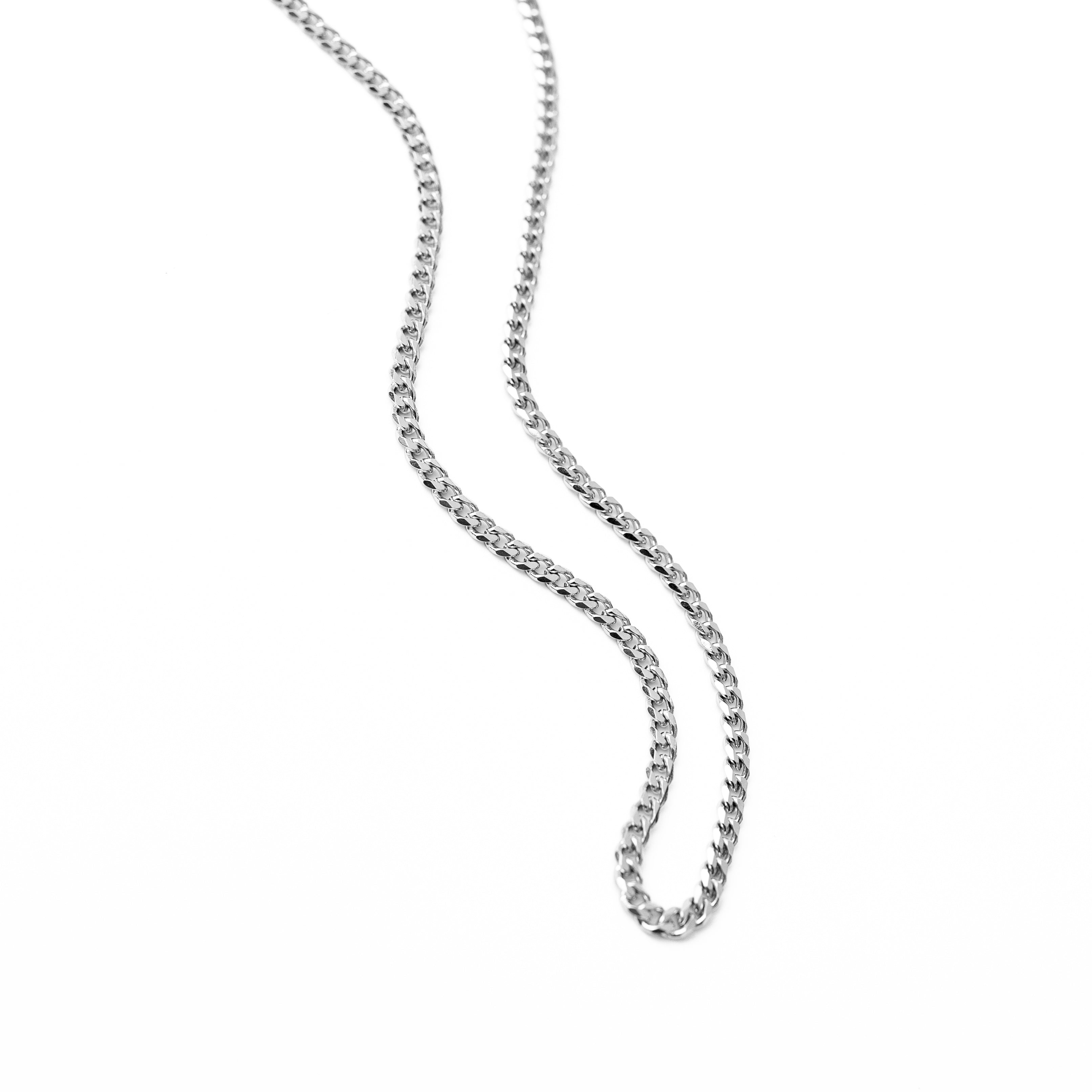 3mm Cuban Chain (Silver)