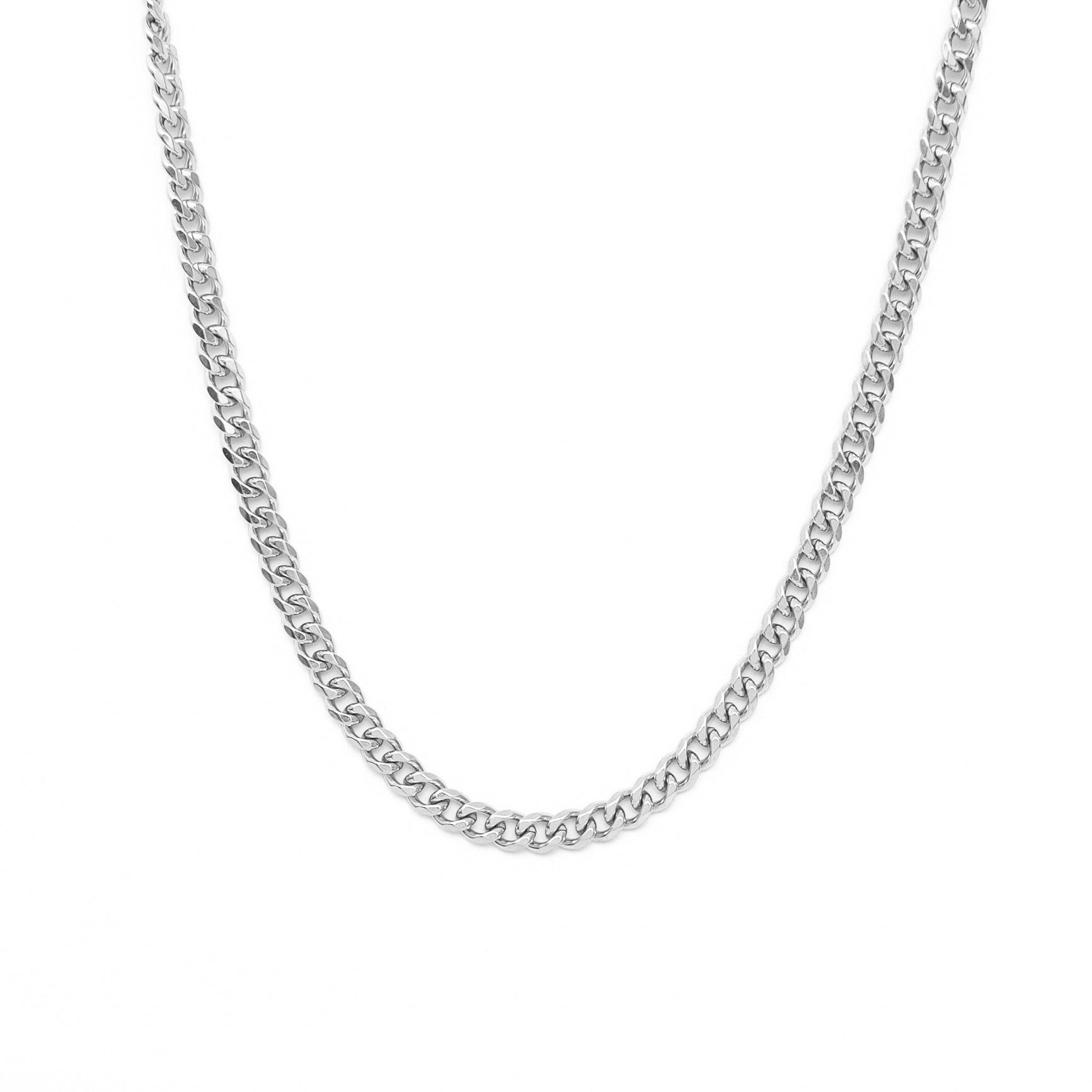 7mm Cuban Chain (Silver)