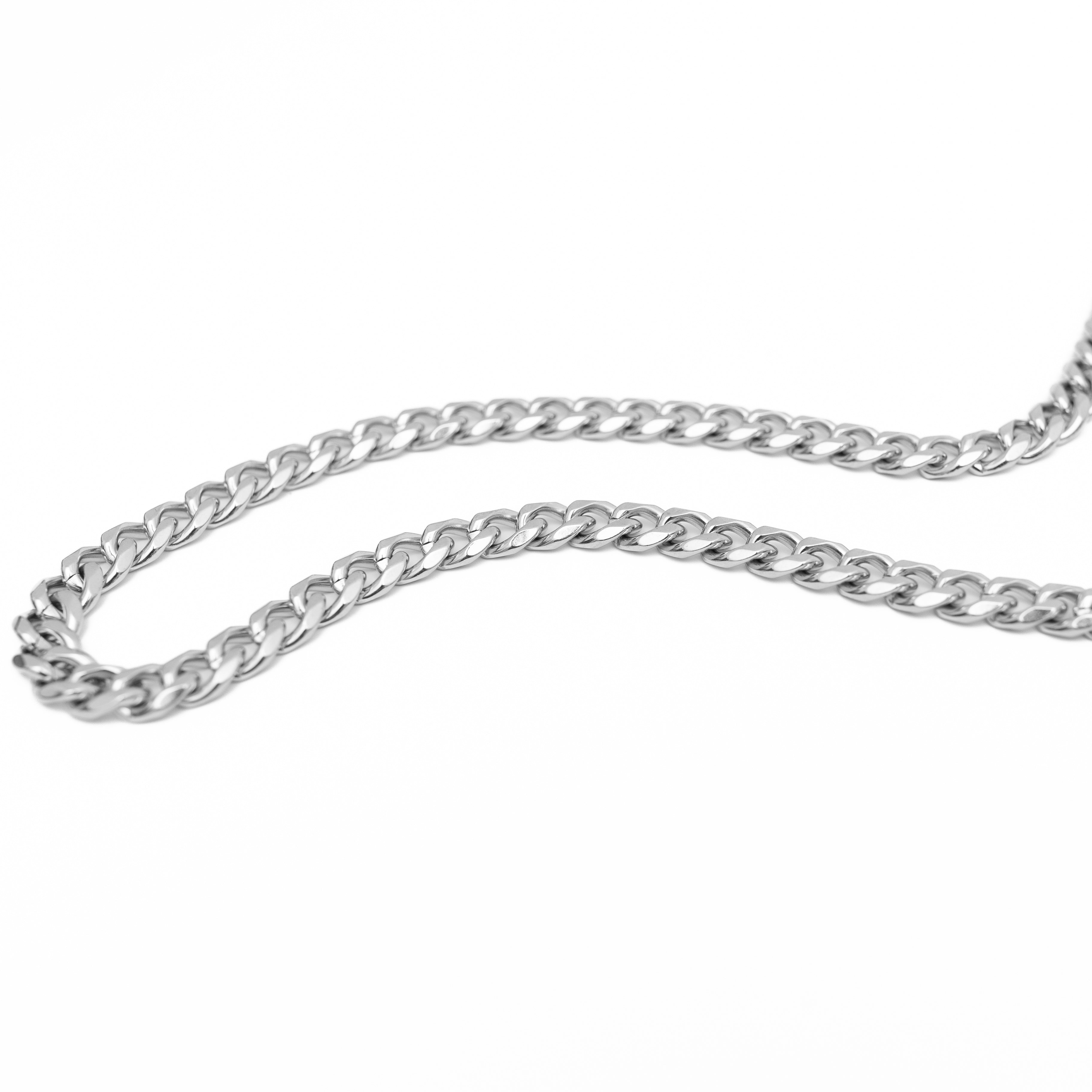 7mm Cuban Chain (Silver)