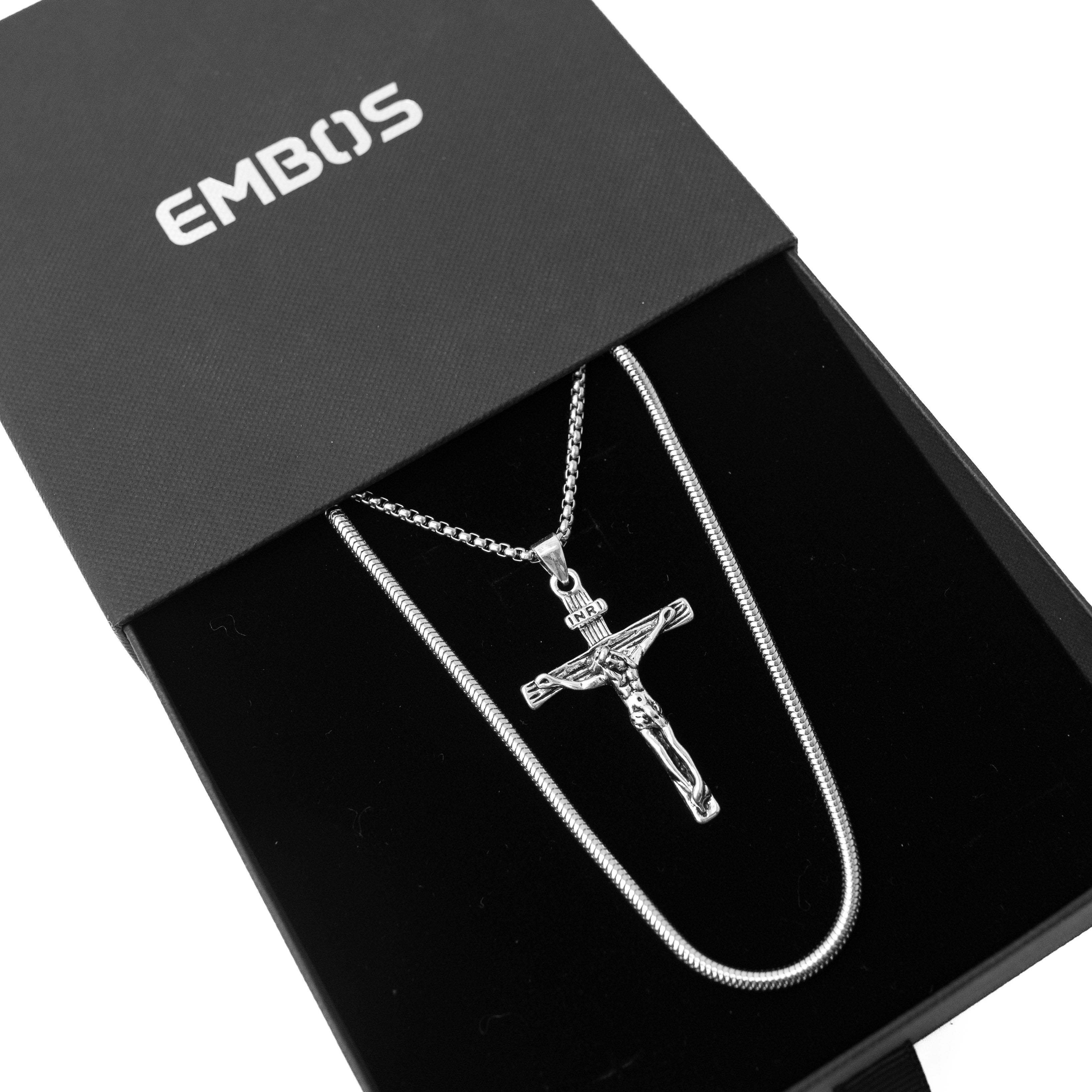 Crucifix Gift Set (Silver)