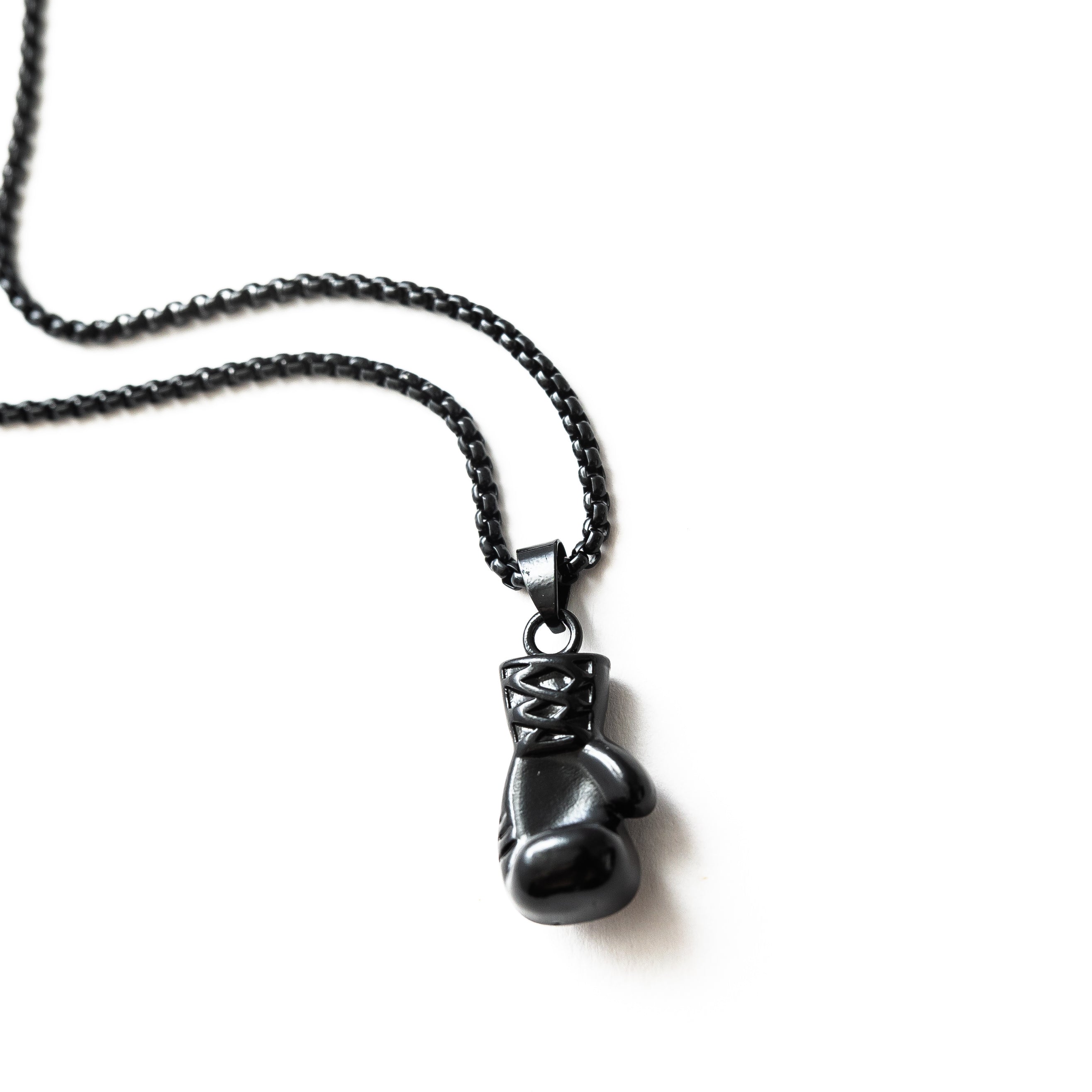 Boxing Glove Pendant (Black)