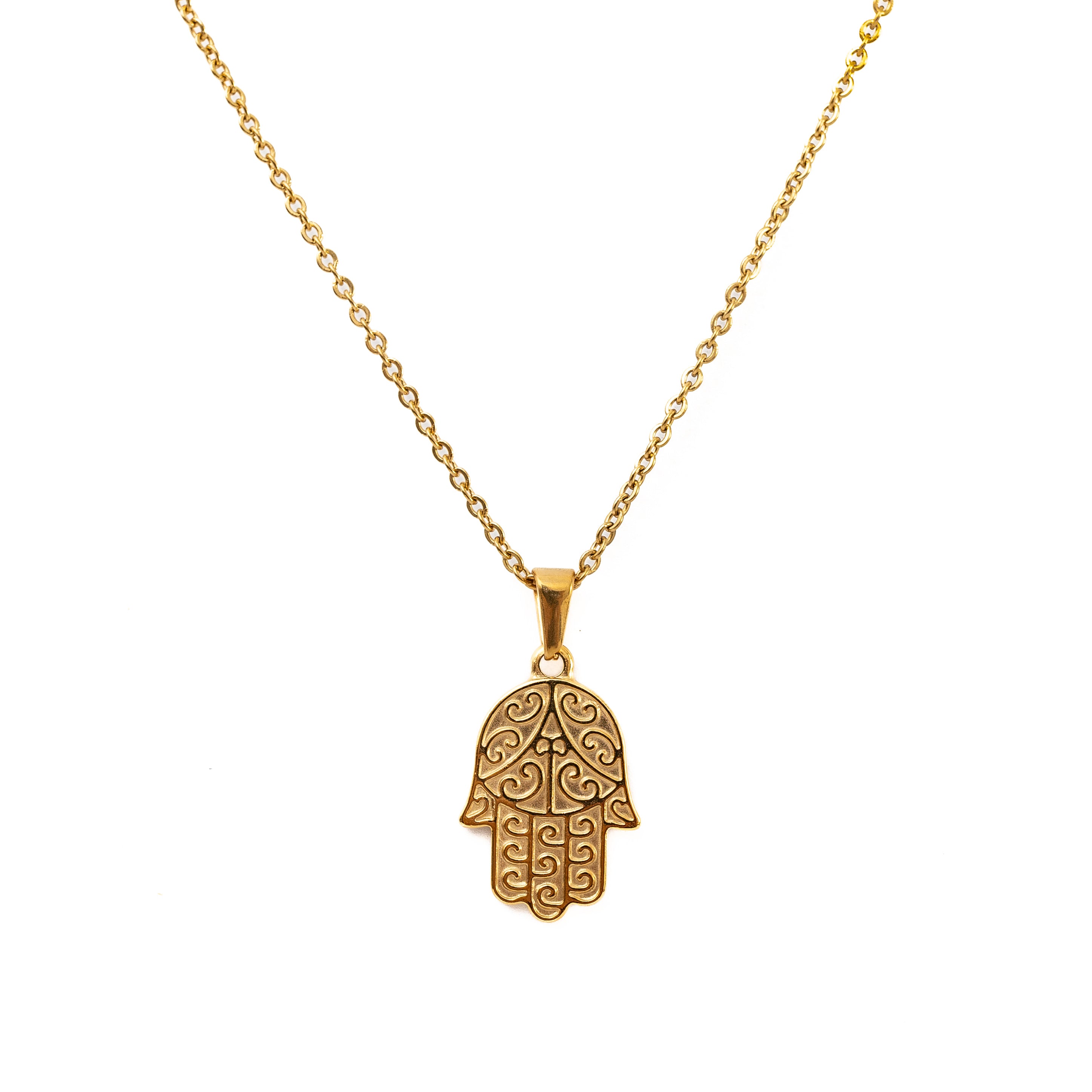 Hamsa Pendant (Gold)