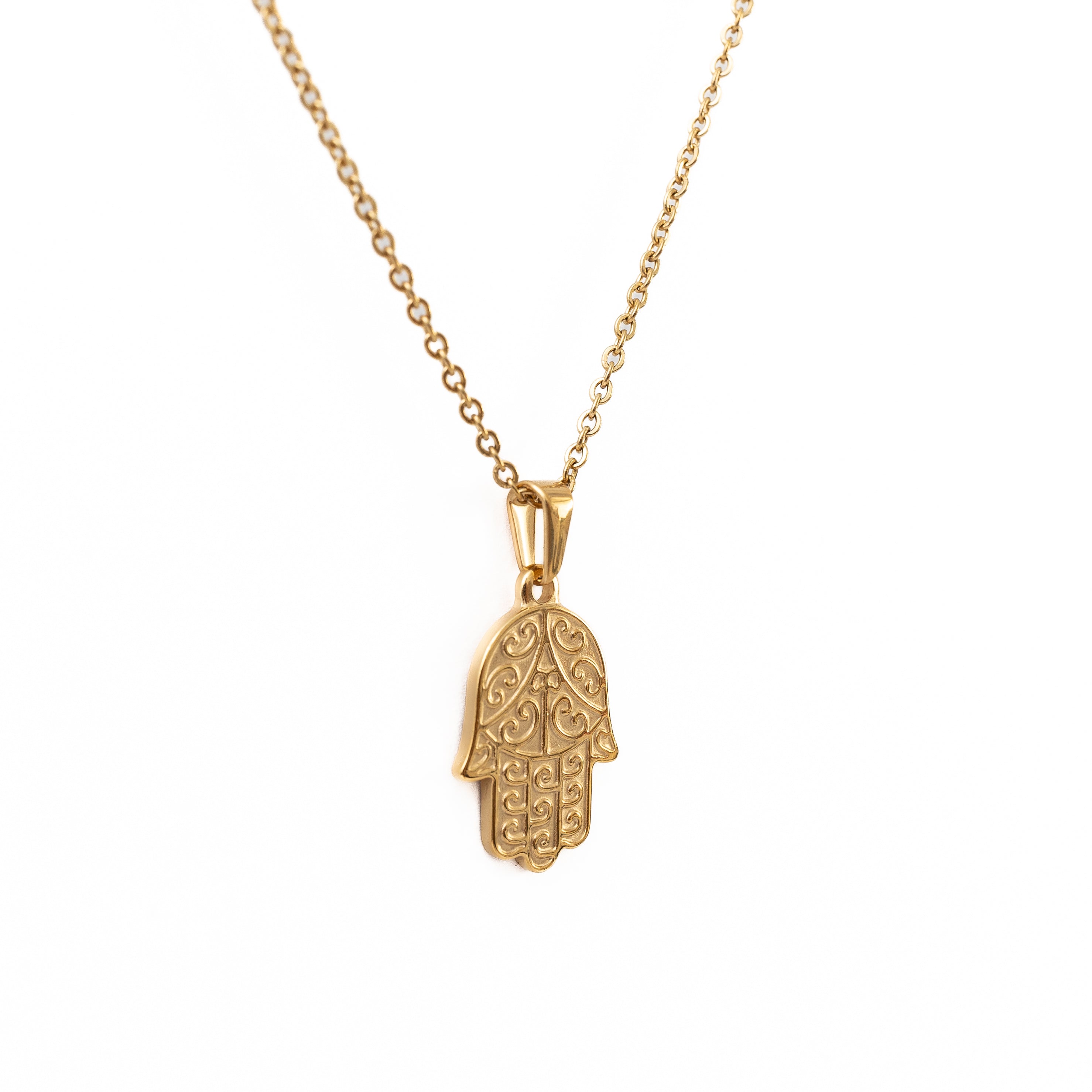 Hamsa Pendant (Gold)