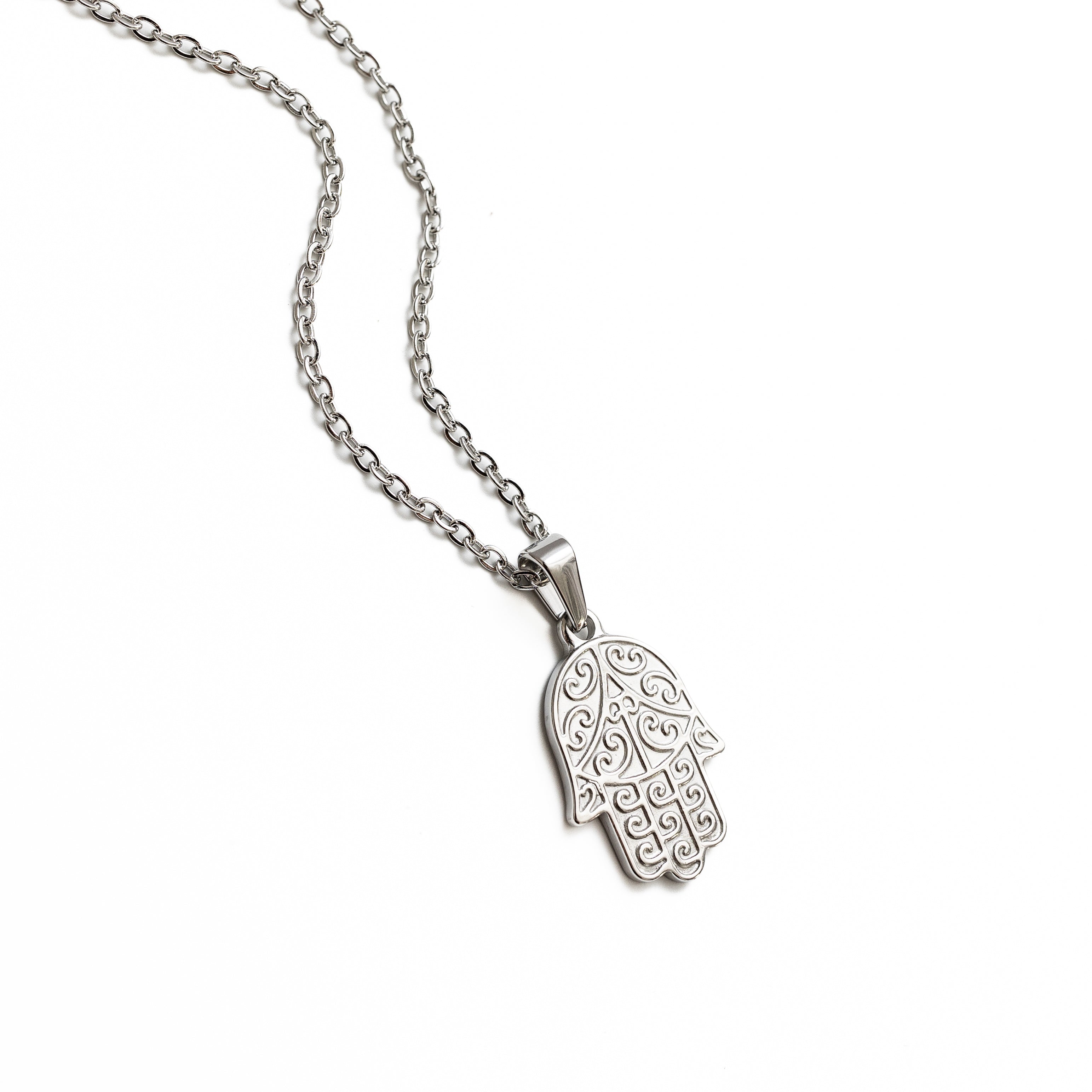 Hamsa Pendant (Silver)