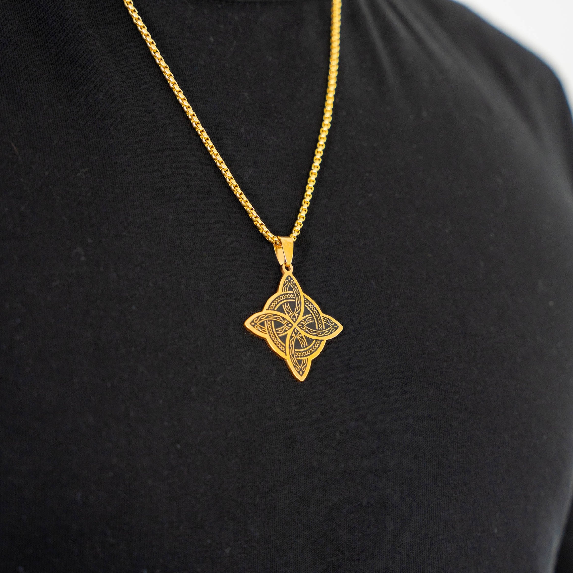 Celtic Knot Pendant (Gold)