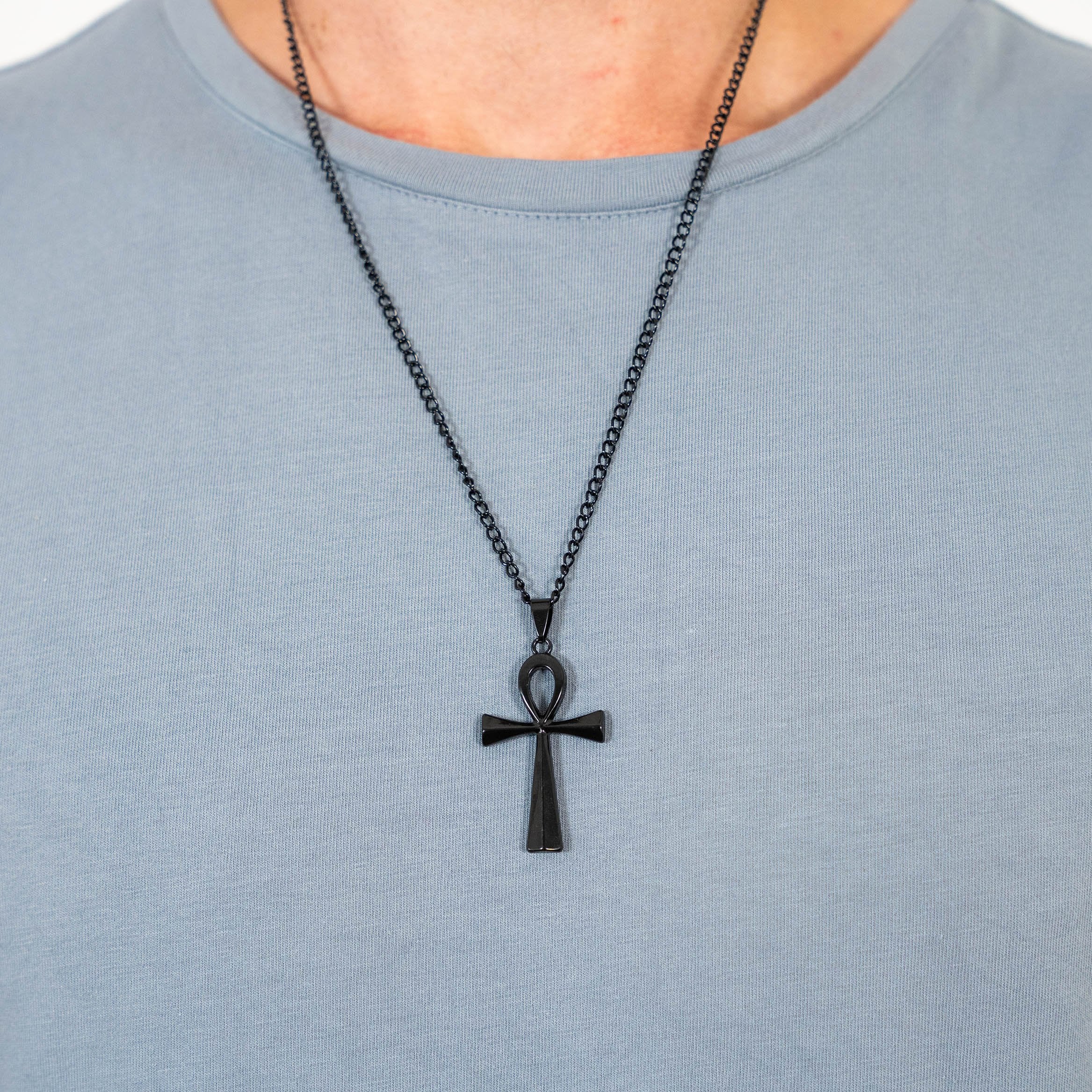 Ankh Pendant  (Black)