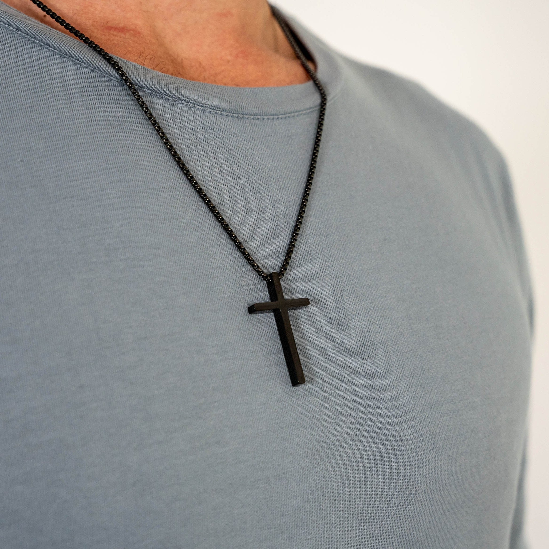 Cross Pendant (Black)