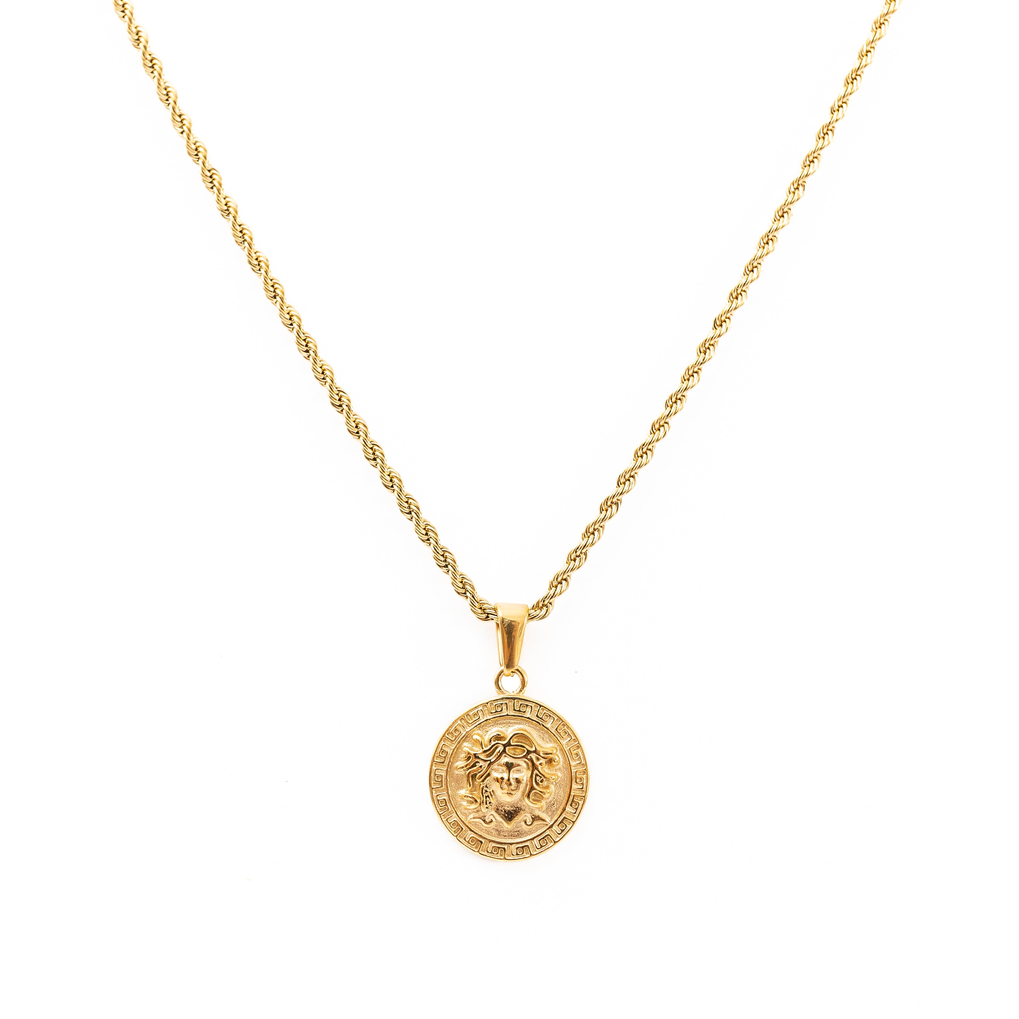 Medusa Pendant (Gold)