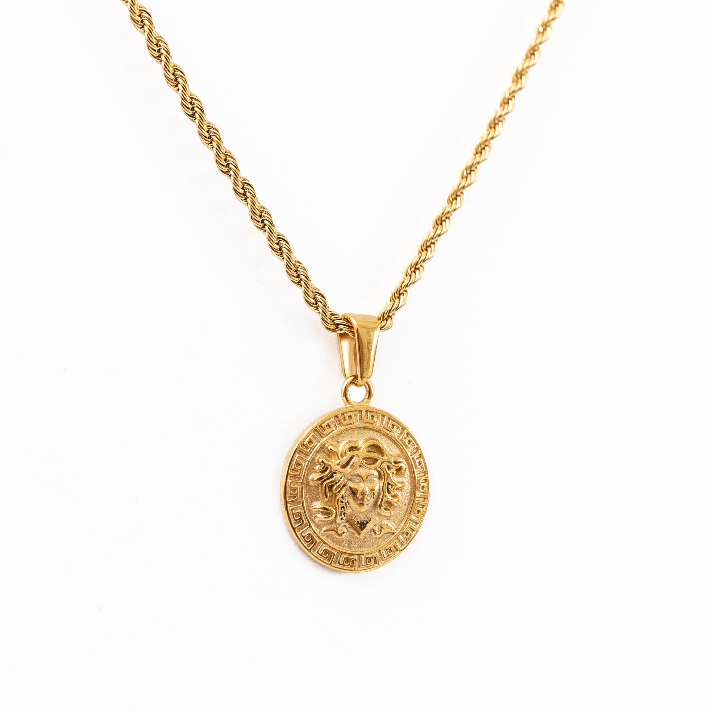 Medusa Pendant (Gold)