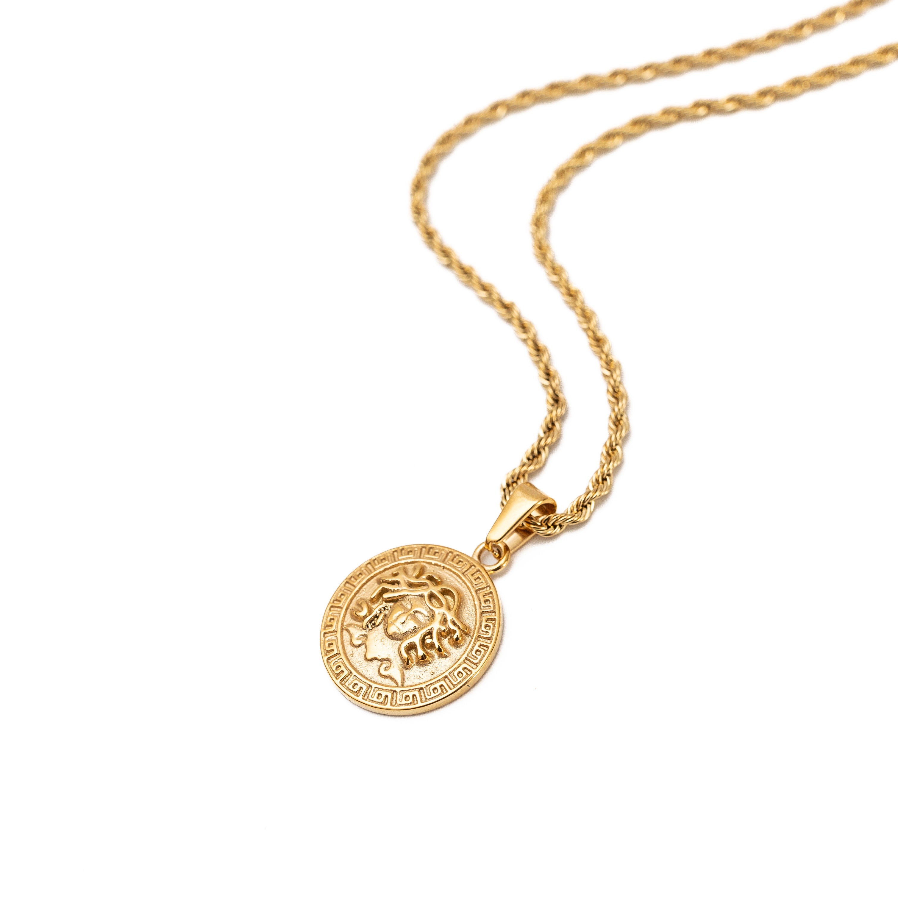 Medusa Pendant (Gold)