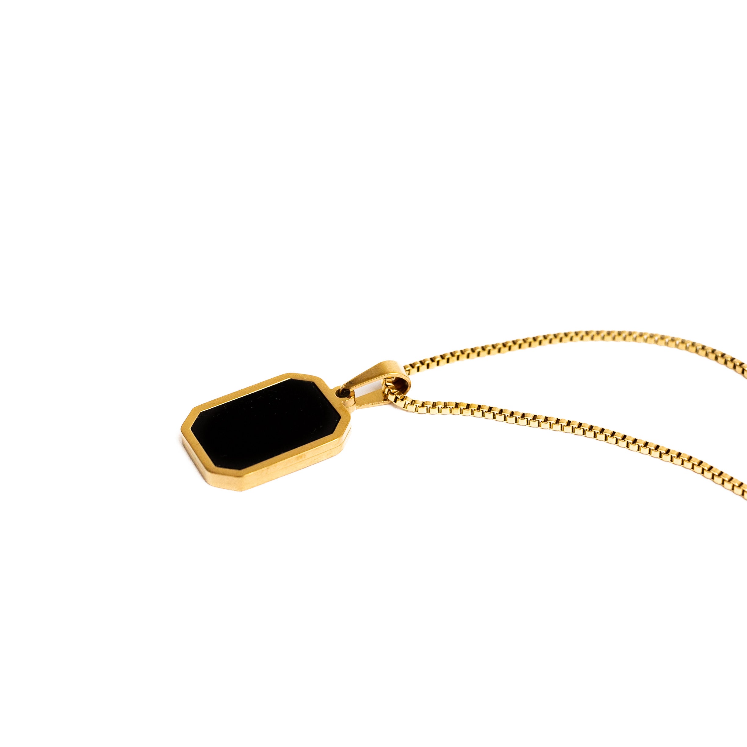 Onyx Pendant (Gold)