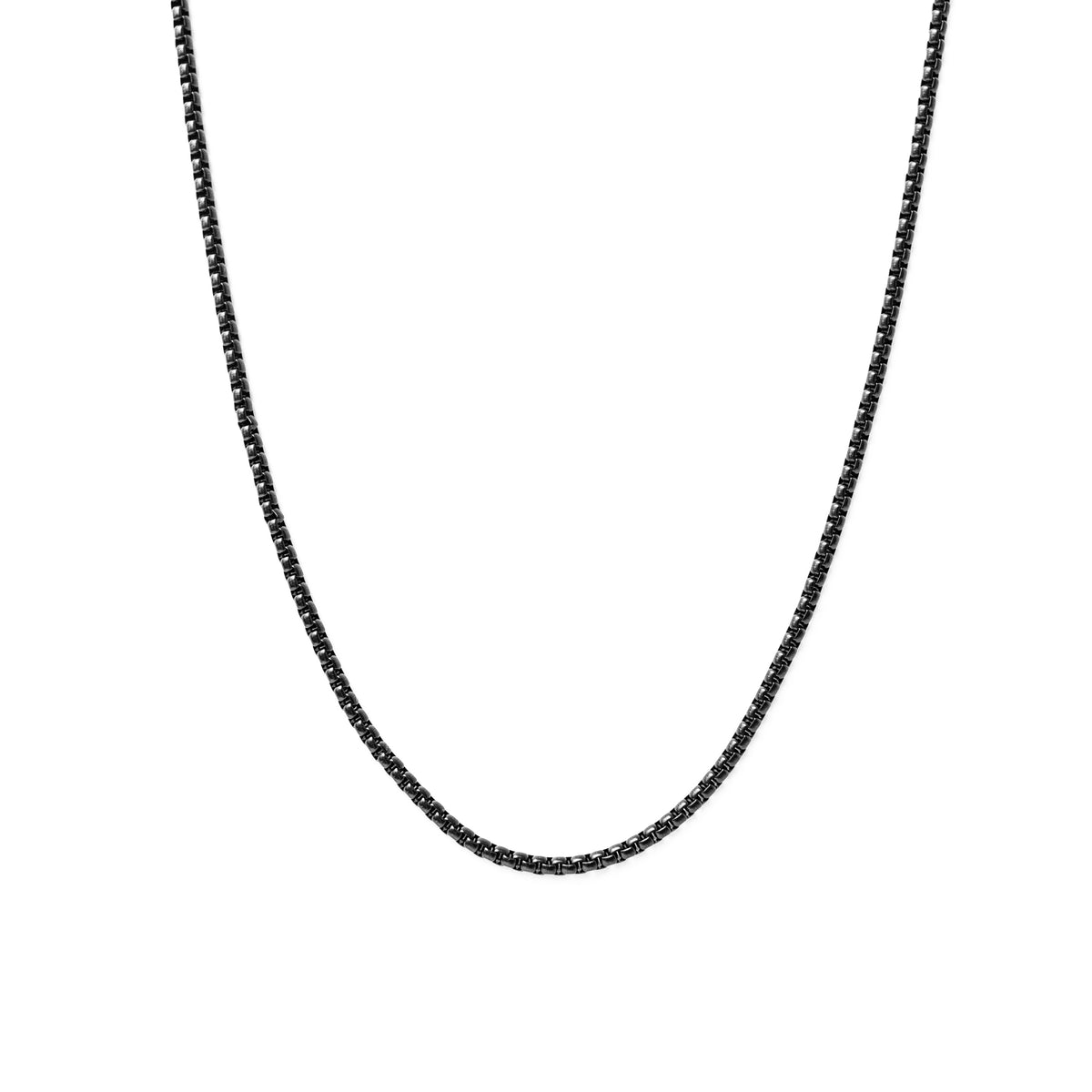 Rolo Chain (Black) 3mm