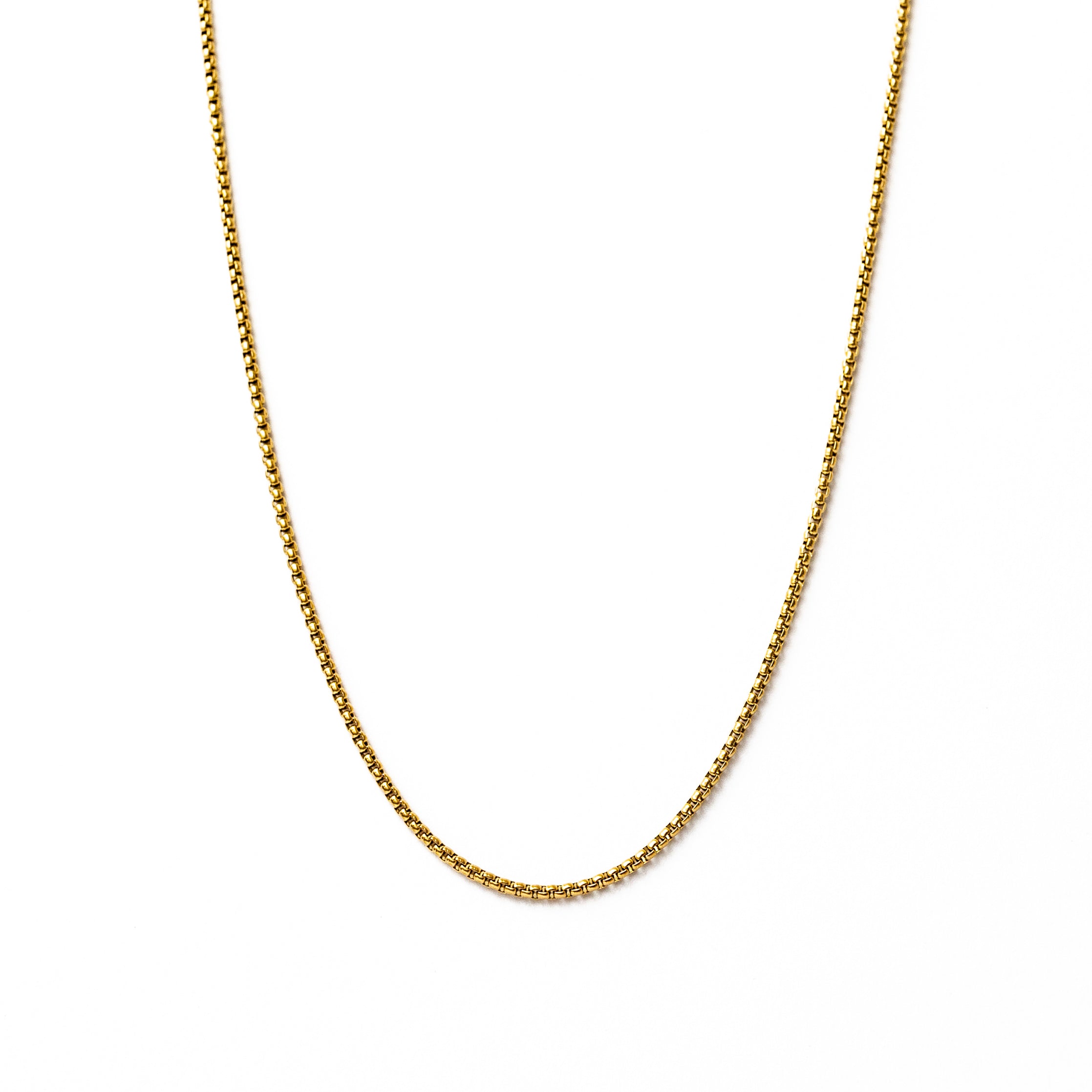 2mm Rolo Chain (Gold)