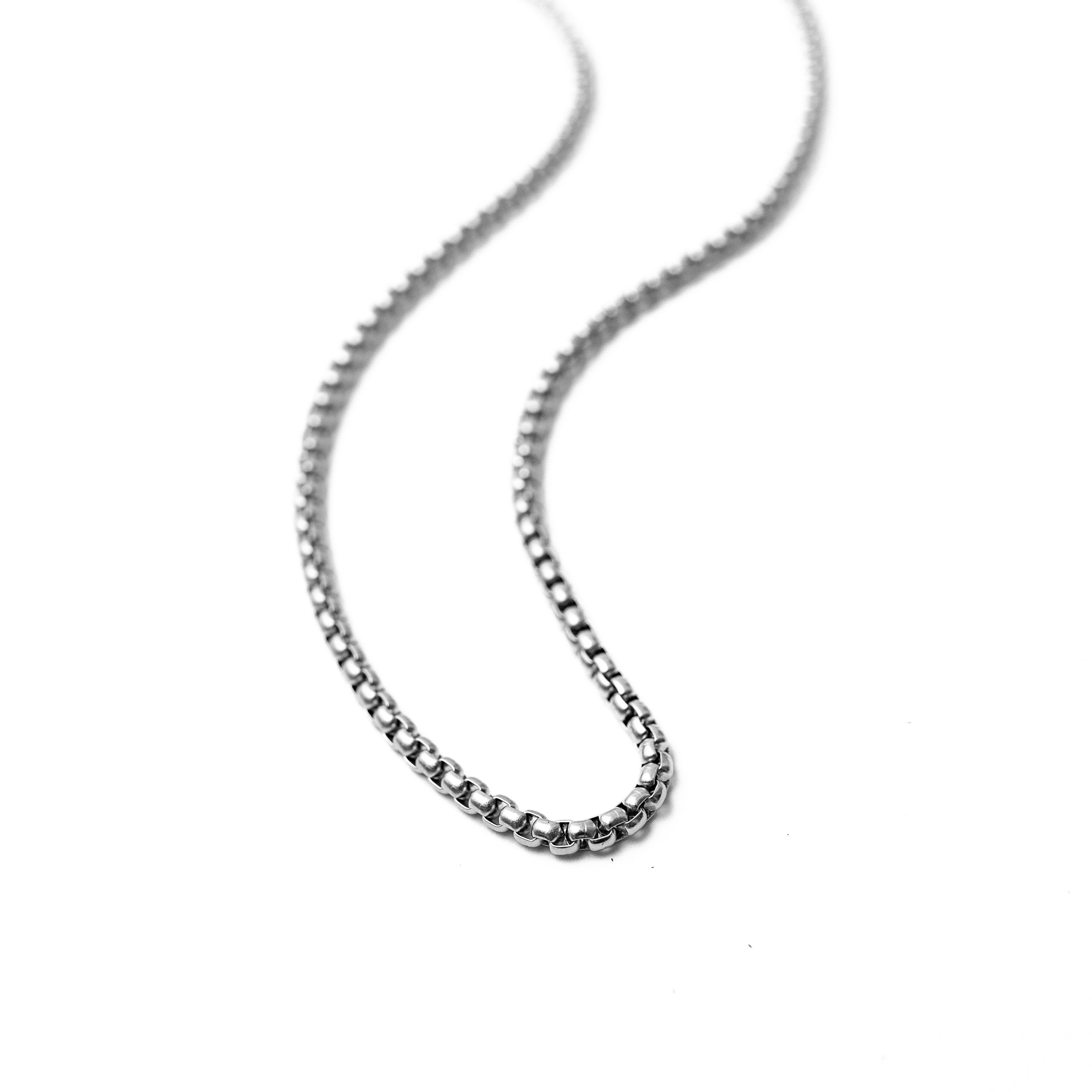 3mm Rolo Chain (Silver)