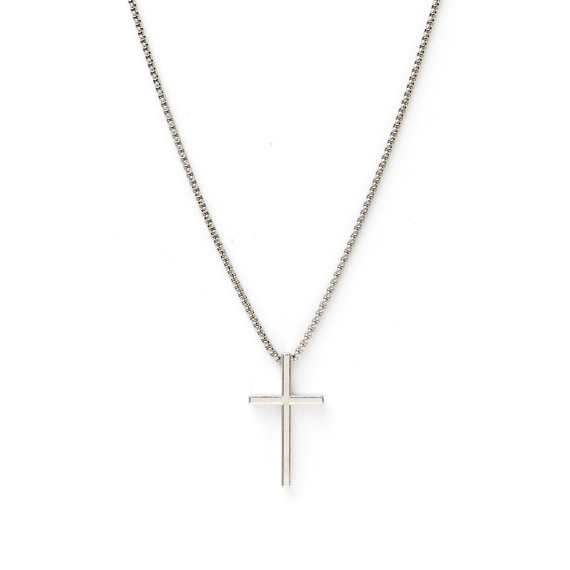 Premium Cross Pendant (Silver)