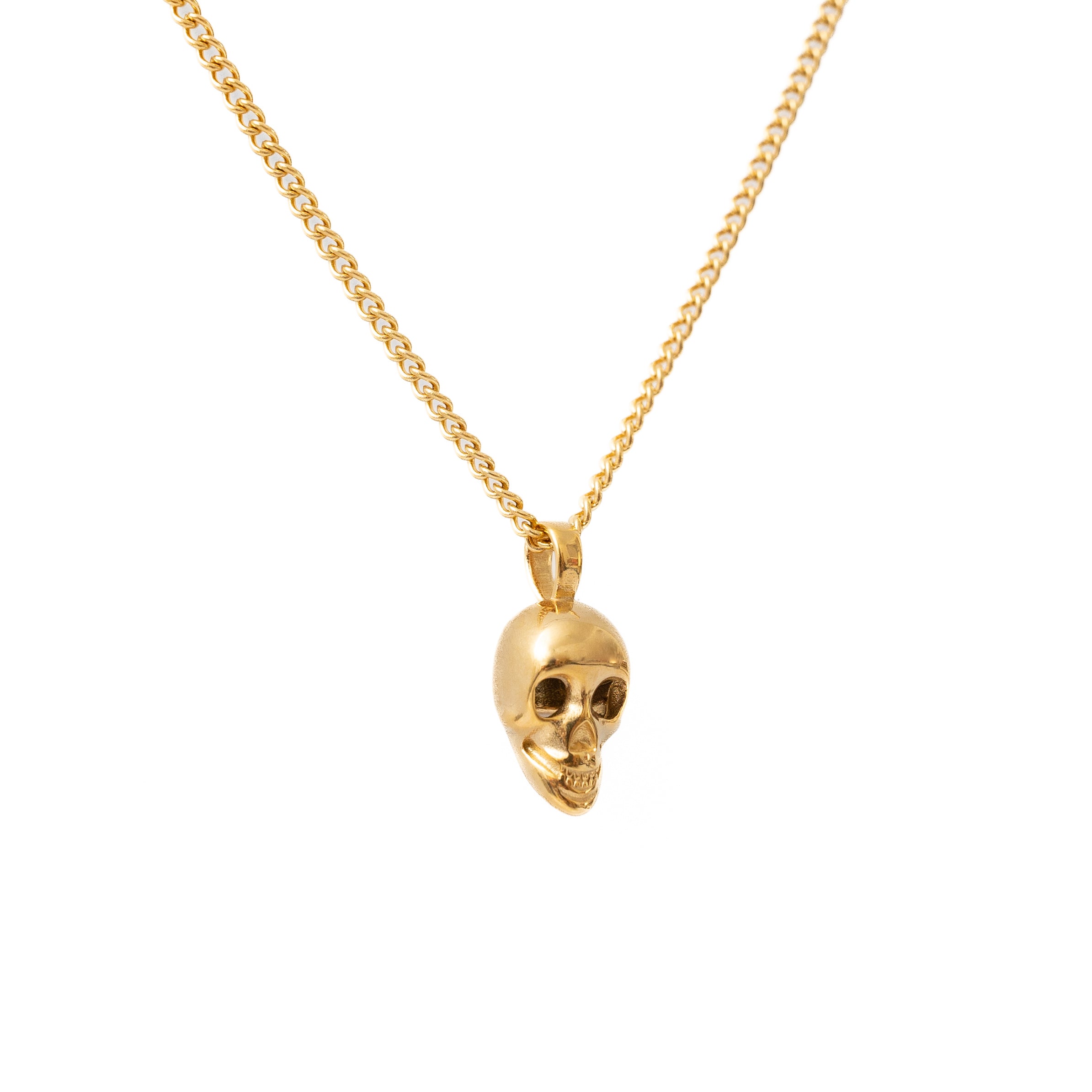 Skull Pendant (Gold)