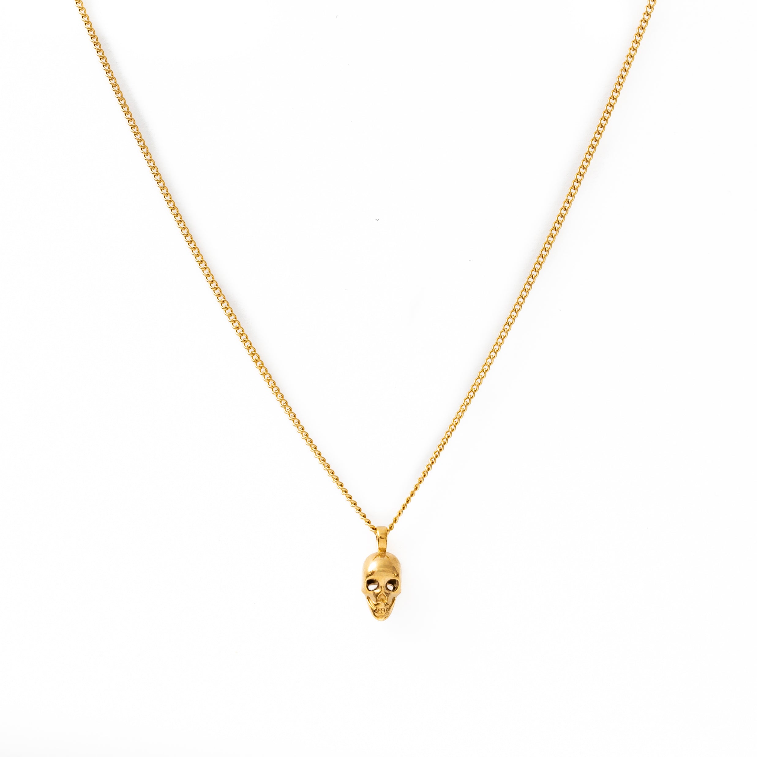 Skull Pendant (Gold)