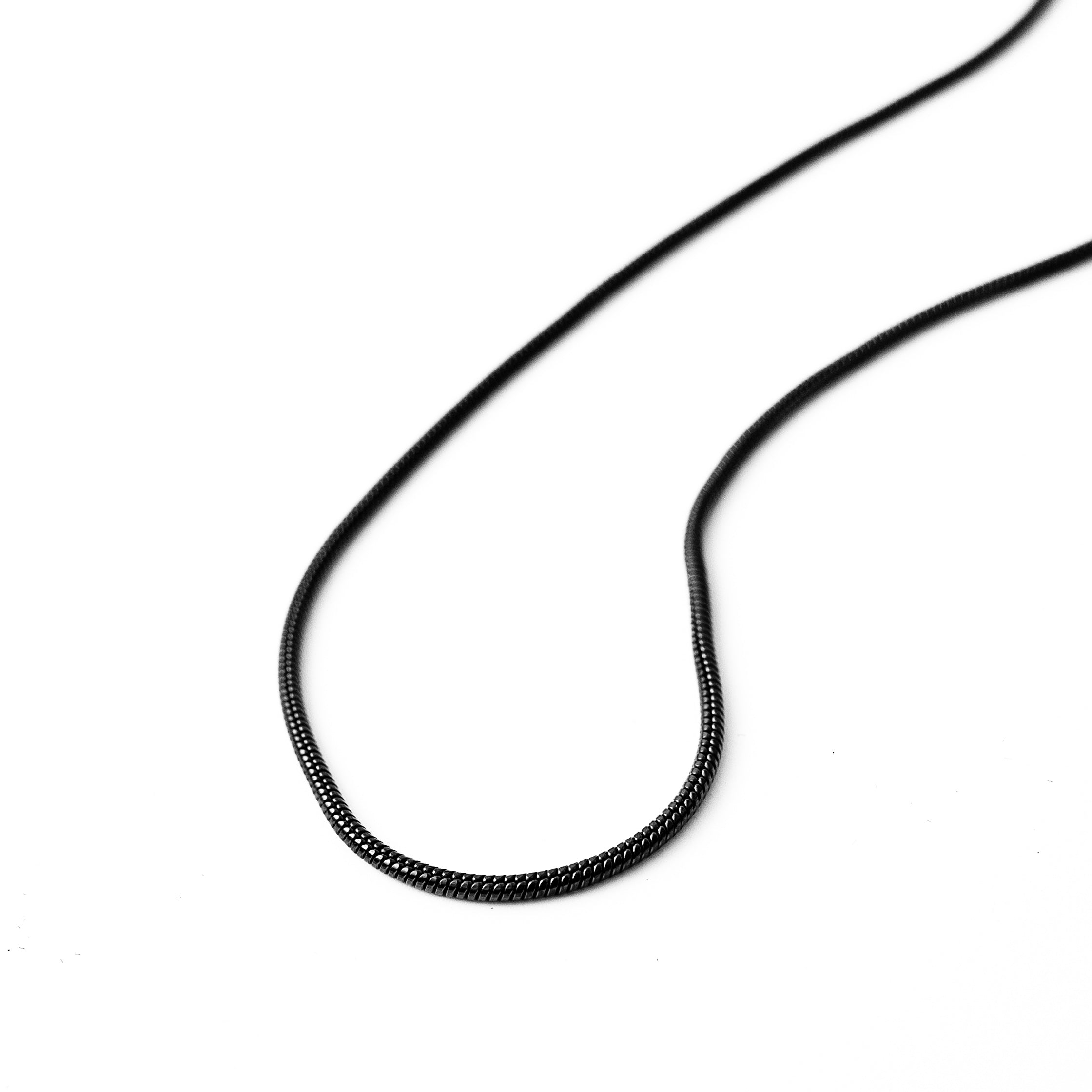 Snake Chain (Black) 2mm