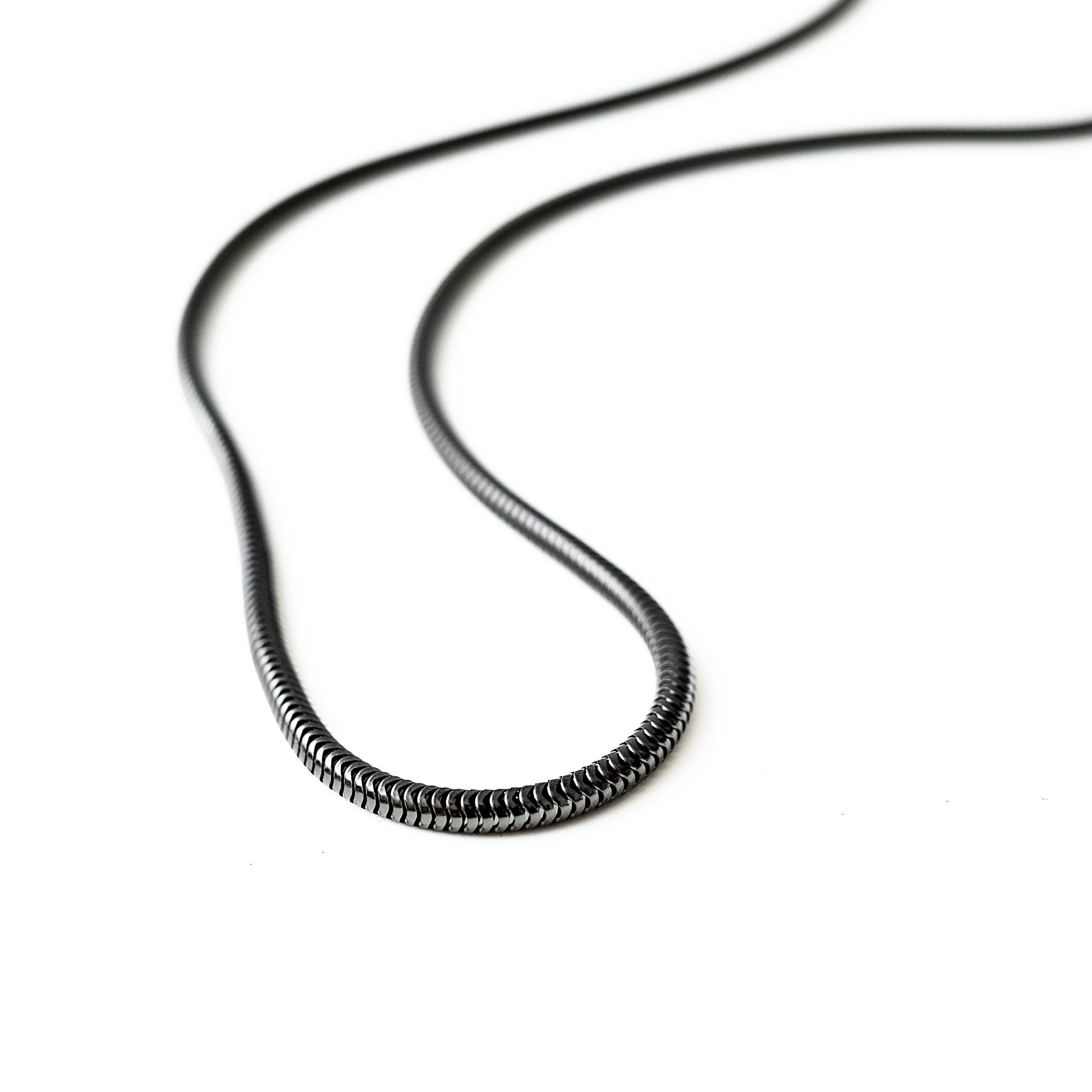 3mm Snake Chain (Black)