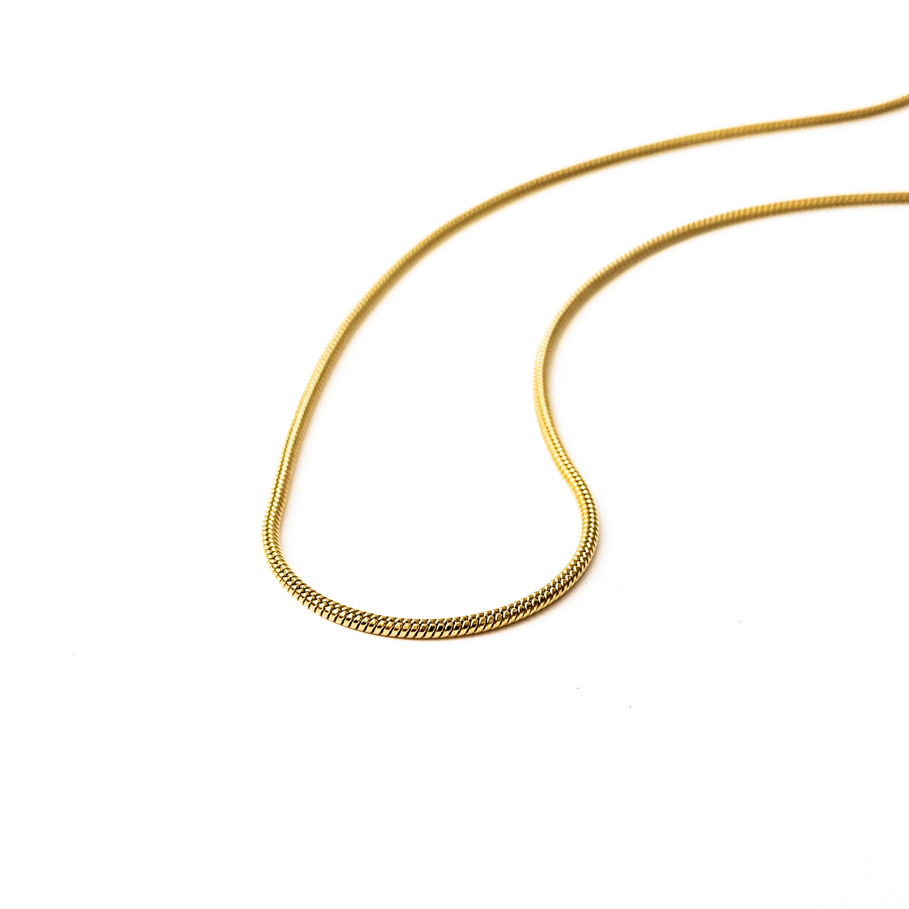 Snake Chain (Gold) 2mm