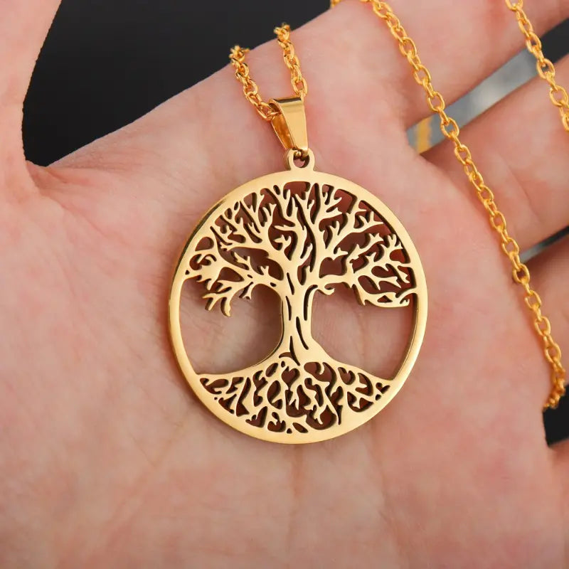 Tree of Life Pendant (Gold)