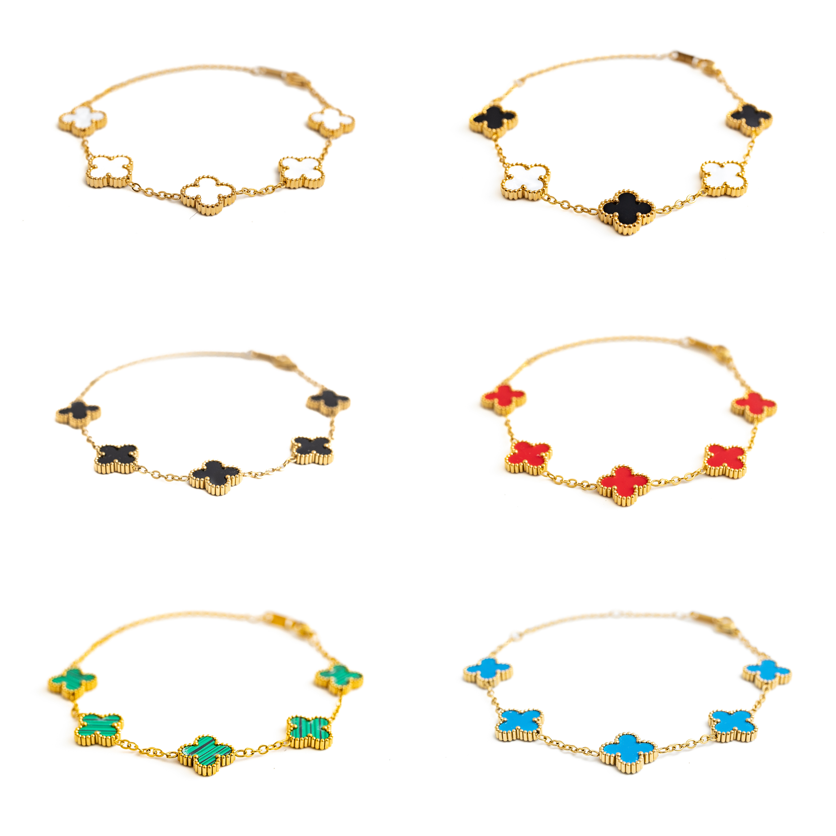 Clover Bracelets (Gold)