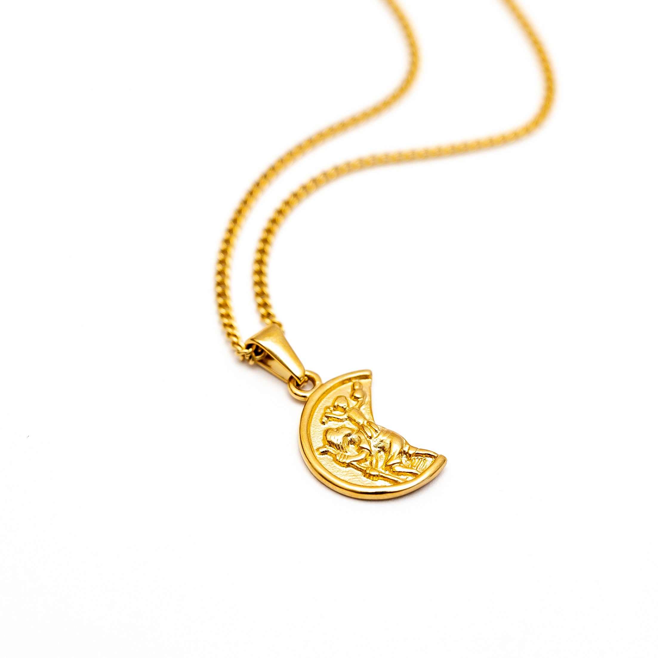 Half Saint Pendant (Gold)